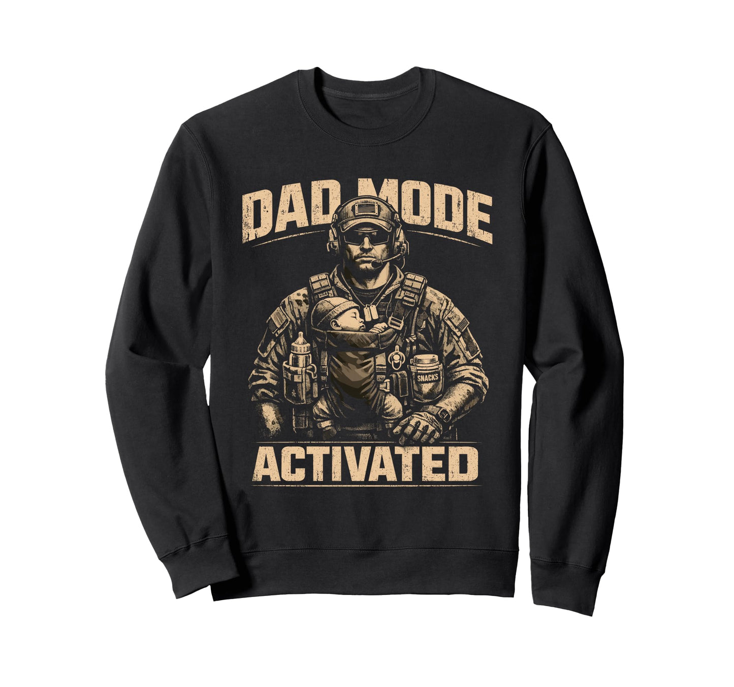New Father First Fathers Day Sweatshirt - Trendy Graphic Men Women - T-Shirt, Sweatshirt, Hoodie