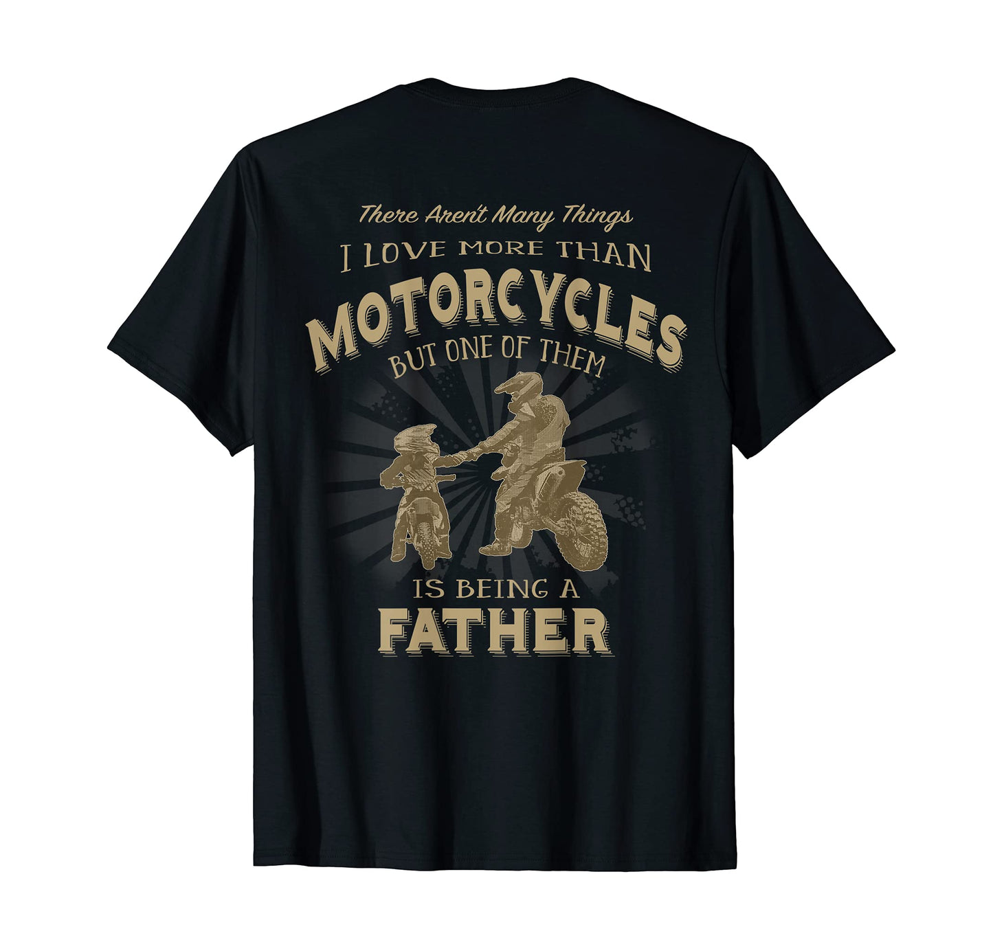 Motocross Father Dirt Bike Dad Supercross T-Shirt - Graphic Print Unisex - T-Shirt, Sweatshirt, Hoodie