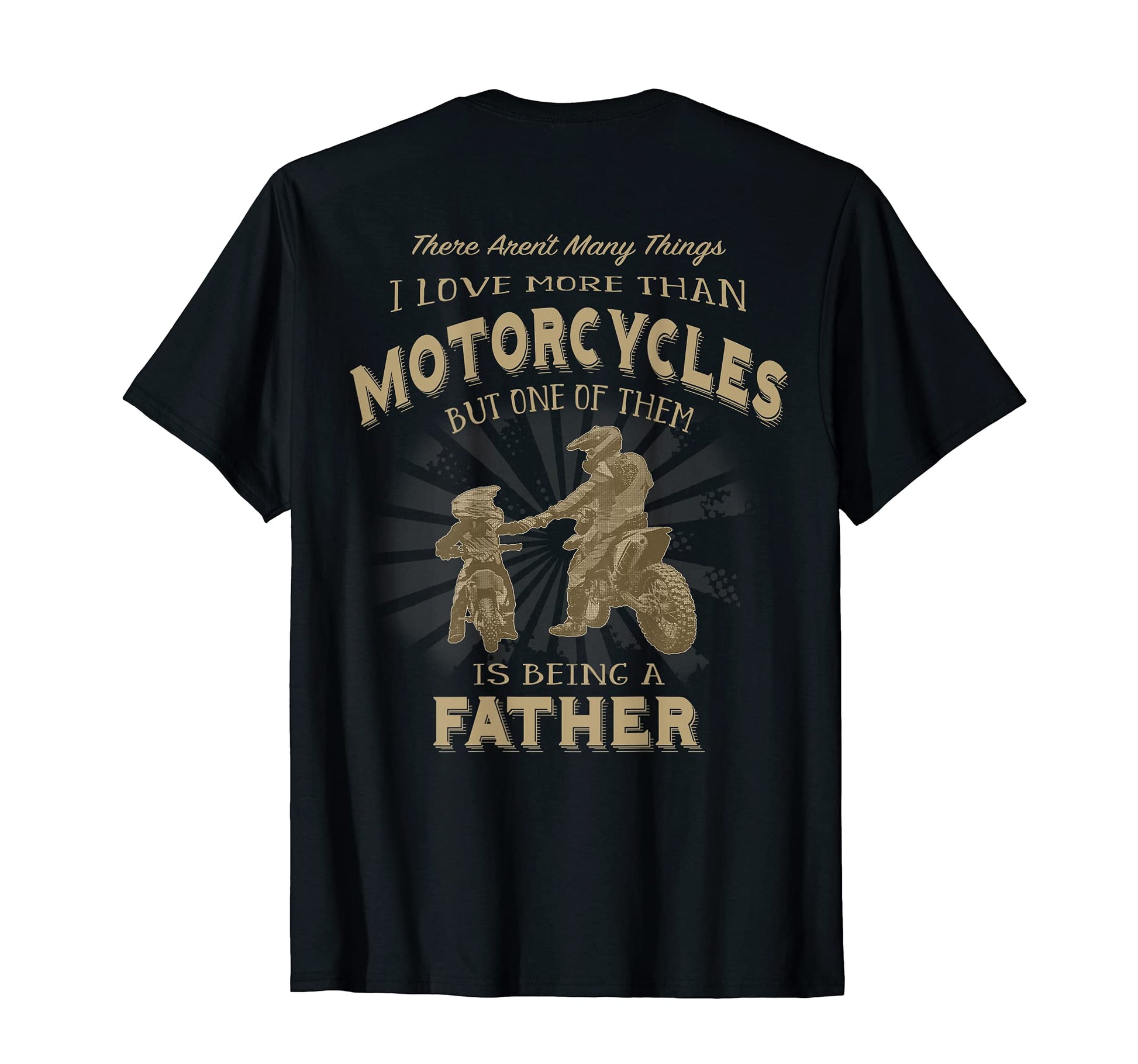Motocross Father Dirt Bike Dad Supercross T-Shirt - Graphic Print Unisex - T-Shirt, Sweatshirt, Hoodie