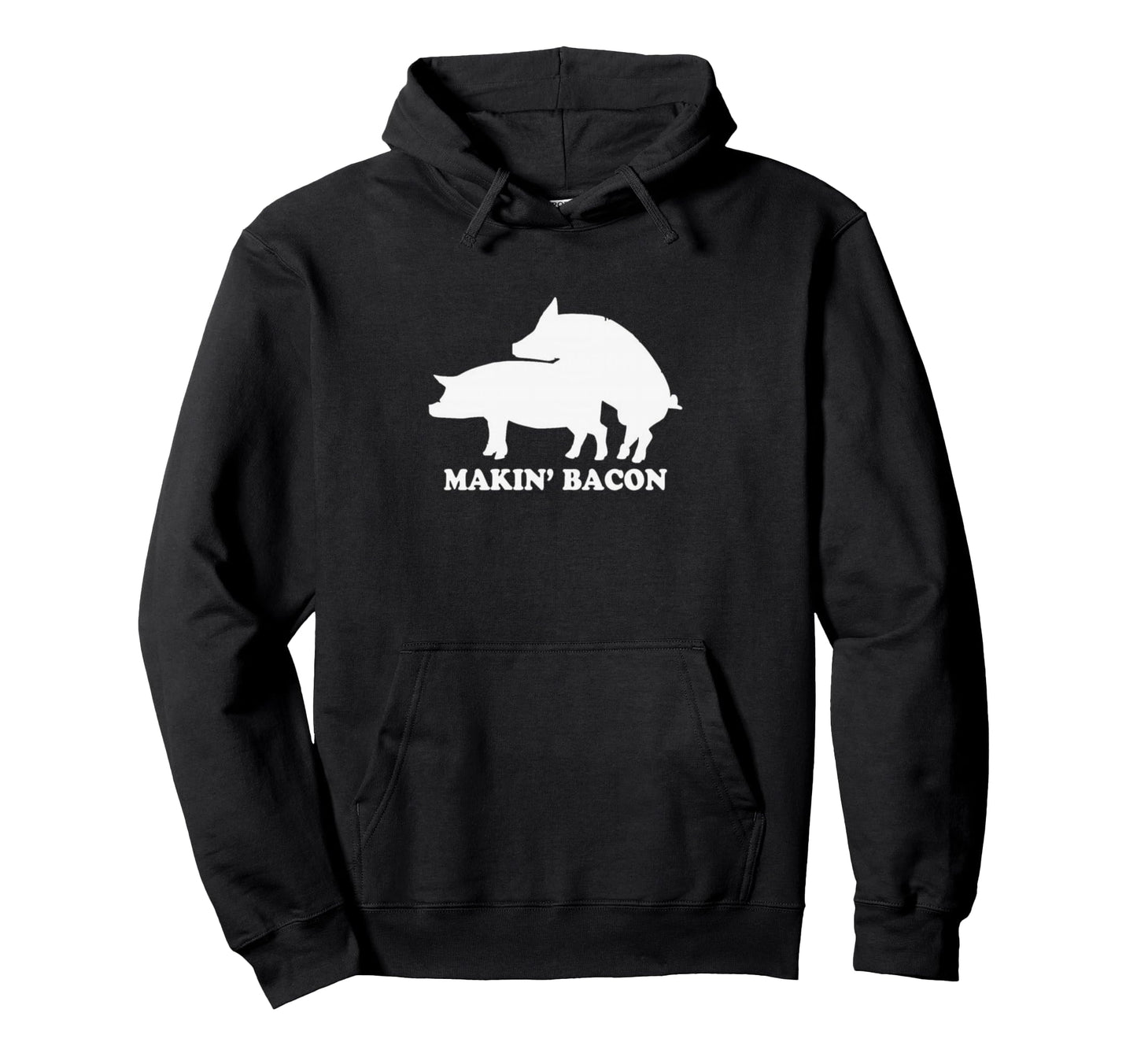 Makin Bacon Pork Bacon Pigs Hoodie - Custom Art Print Men Women - T-Shirt, Sweatshirt, Hoodie