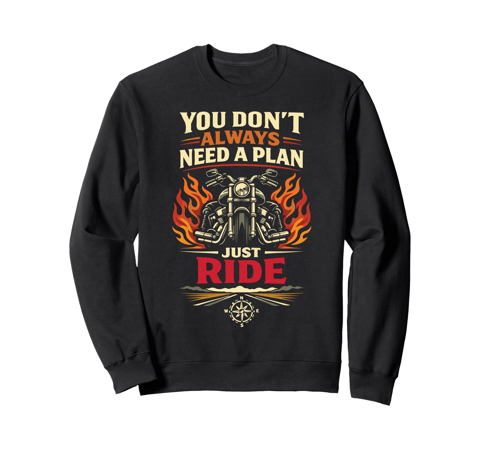 Motorcycle Biker You Dont Sweatshirt - Casual Everyday Wear for Adults - T-Shirt, Sweatshirt, Hoodie