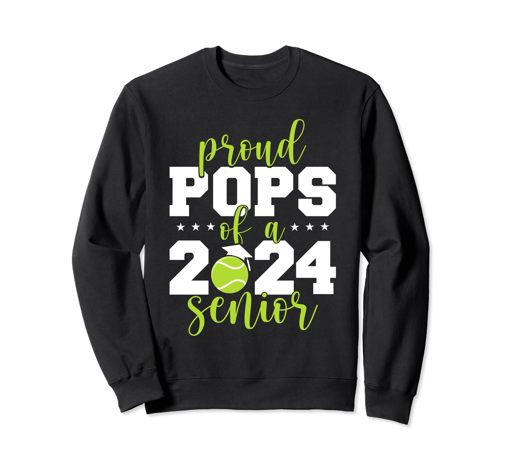 2024 Senior Proud Pops Senior Sweatshirt - Streetwear Style for Adults - T-Shirt, Sweatshirt, Hoodie