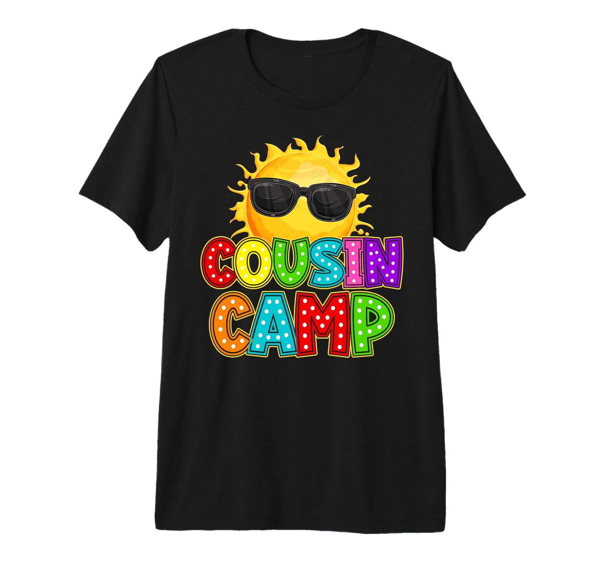Funny Cousin Camp 2026 Crew T-Shirt - Casual Everyday Wear for Adults - T-Shirt, Sweatshirt, Hoodie