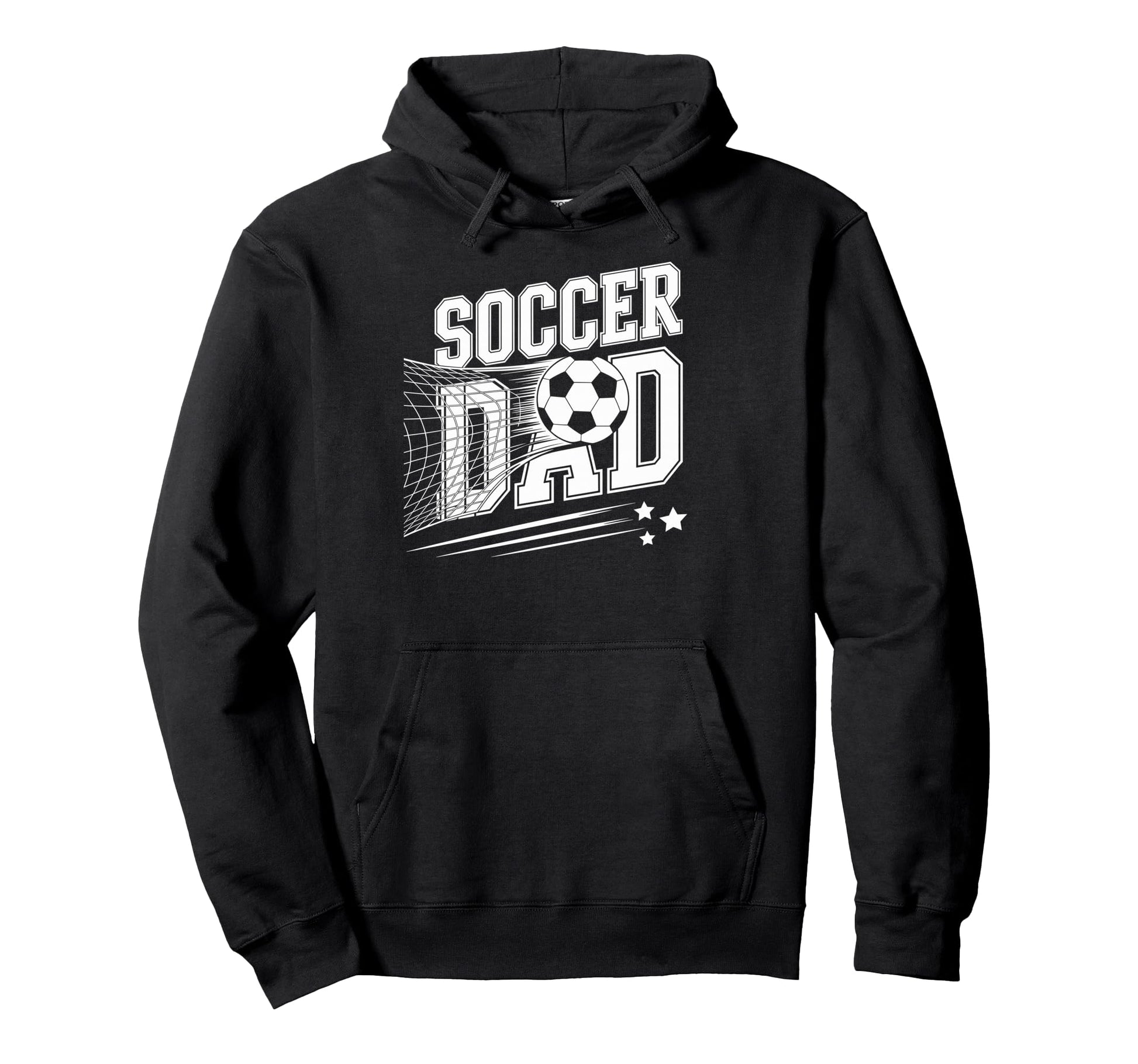 Soccer Dad Football Soccer Player Father Fan Hoodie - Unique Graphic Unisex - T-Shirt, Sweatshirt, Hoodie