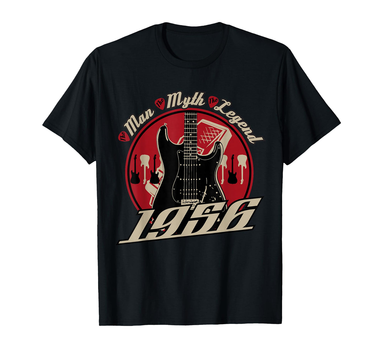 70Th Birthday Gift Guitar Players T-Shirt - Casual Everyday Wear Men Women - T-Shirt, Sweatshirt, Hoodie