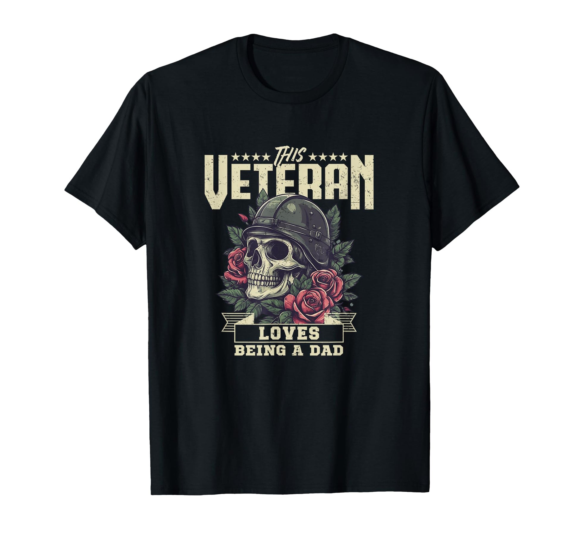 This Veteran Loves Being Dad U S T-Shirt - Fun Novelty Design Unisex - T-Shirt, Sweatshirt, Hoodie