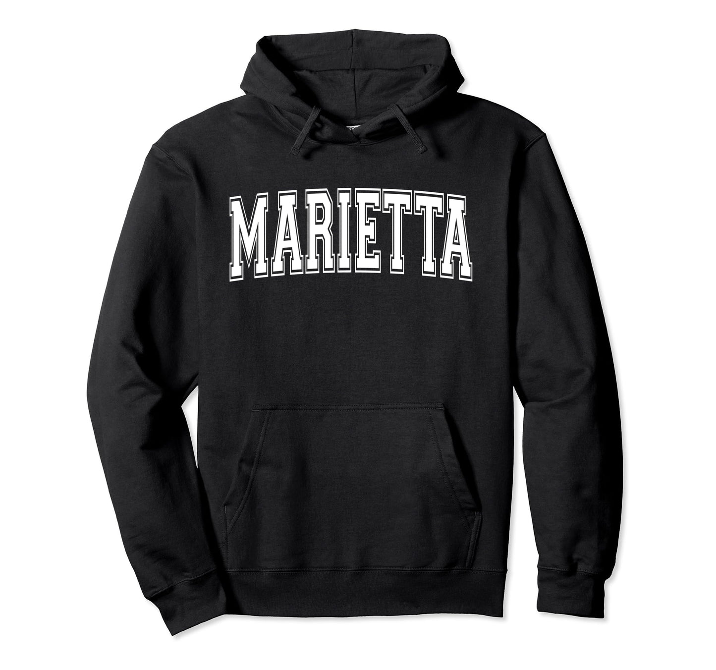 Marietta Oh Ohio Usa Sports Varsity Hoodie - Casual Everyday Wear Men Women - T-Shirt, Sweatshirt, Hoodie