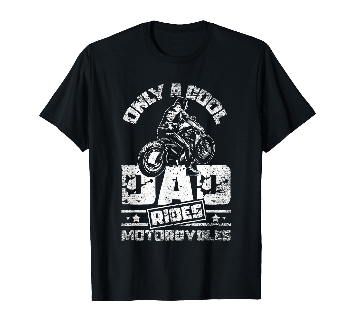 Fathers Day Dad Motorbike T-Shirt - Casual Everyday Wear Men Women - T-Shirt, Sweatshirt, Hoodie