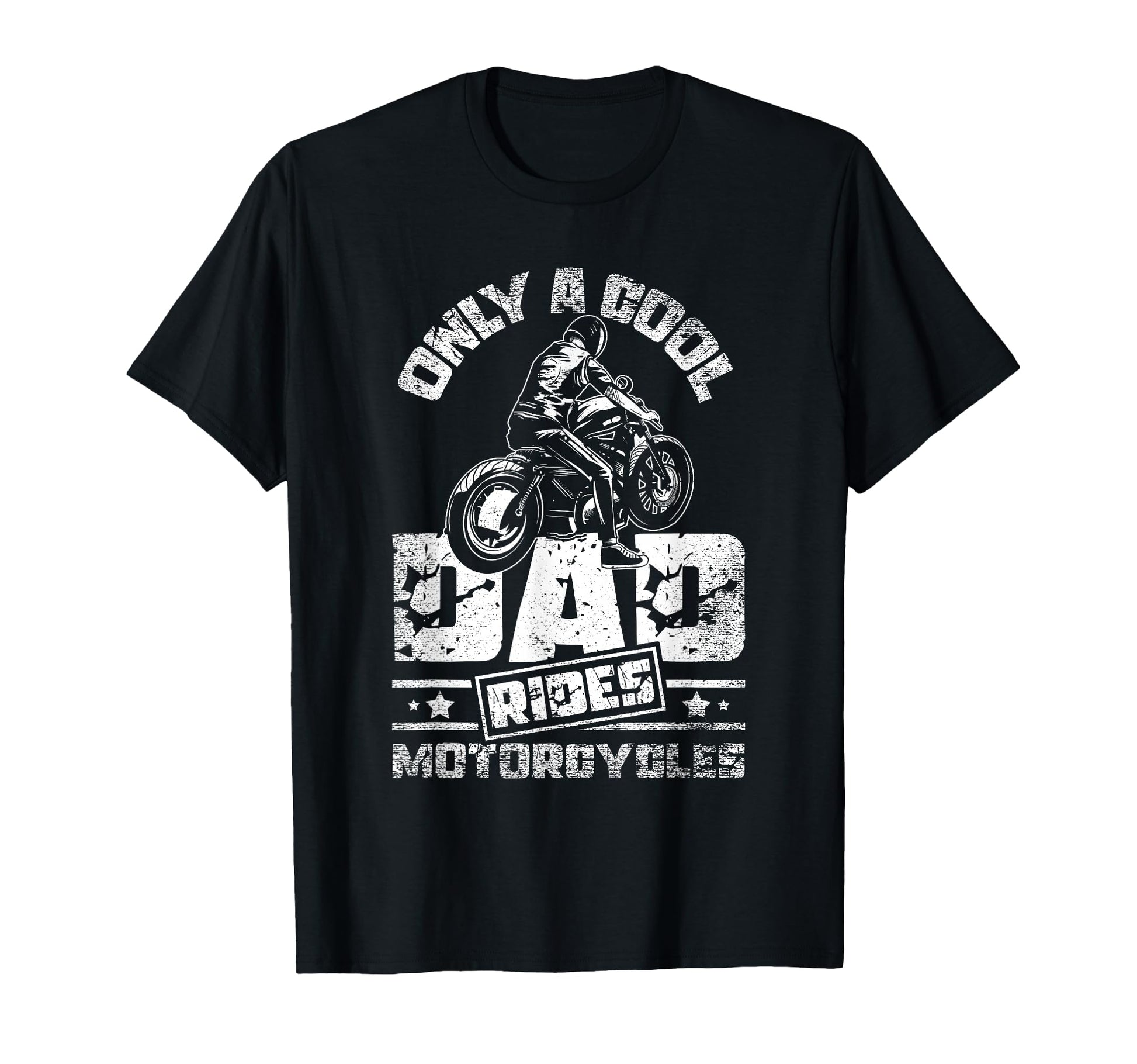 Fathers Day Dad Motorbike T-Shirt - Casual Everyday Wear Men Women - T-Shirt, Sweatshirt, Hoodie