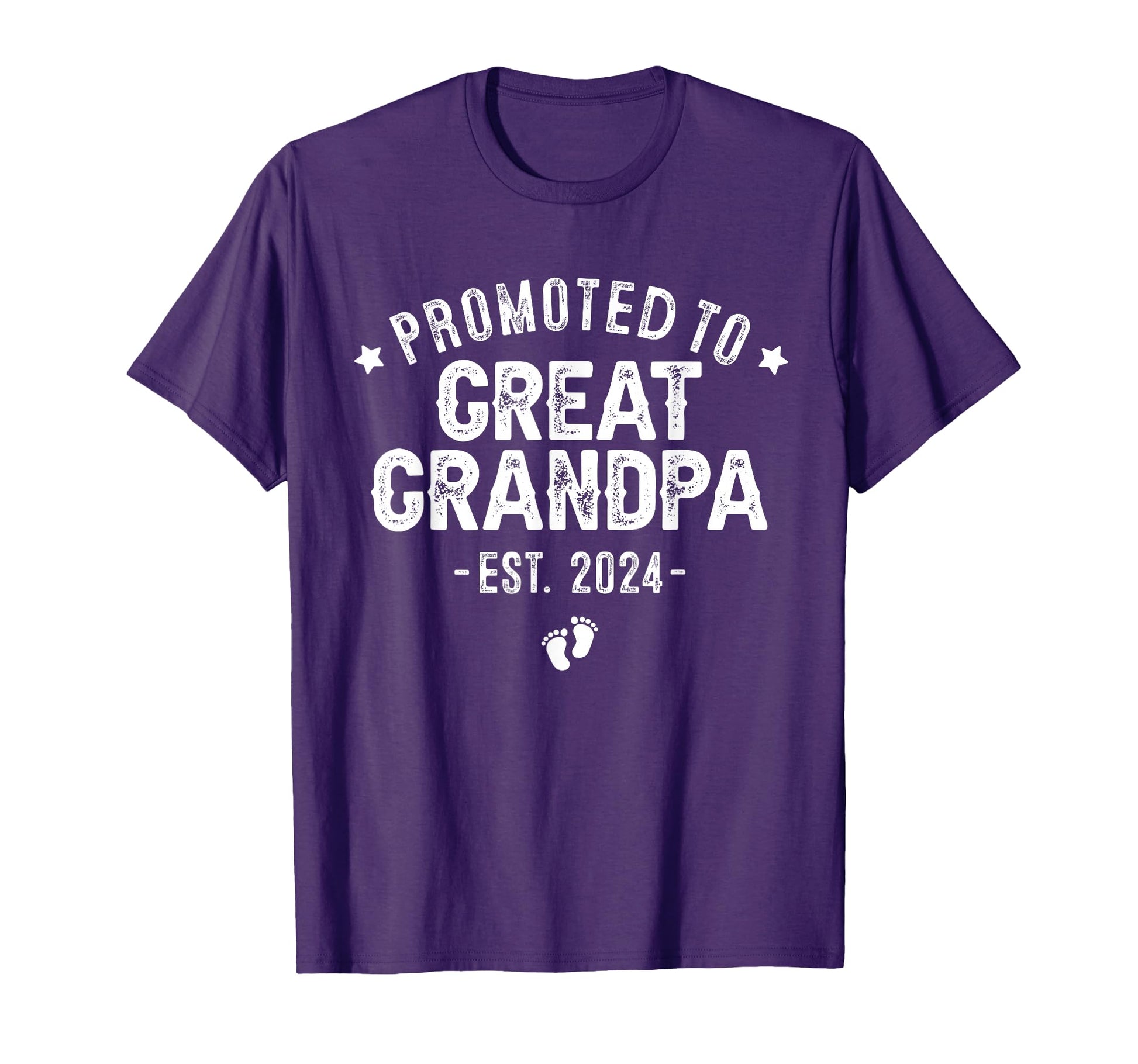 1St Time Great Grandpa Est 2024 New T-Shirt - Graphic Print for Adults - T-Shirt, Sweatshirt, Hoodie