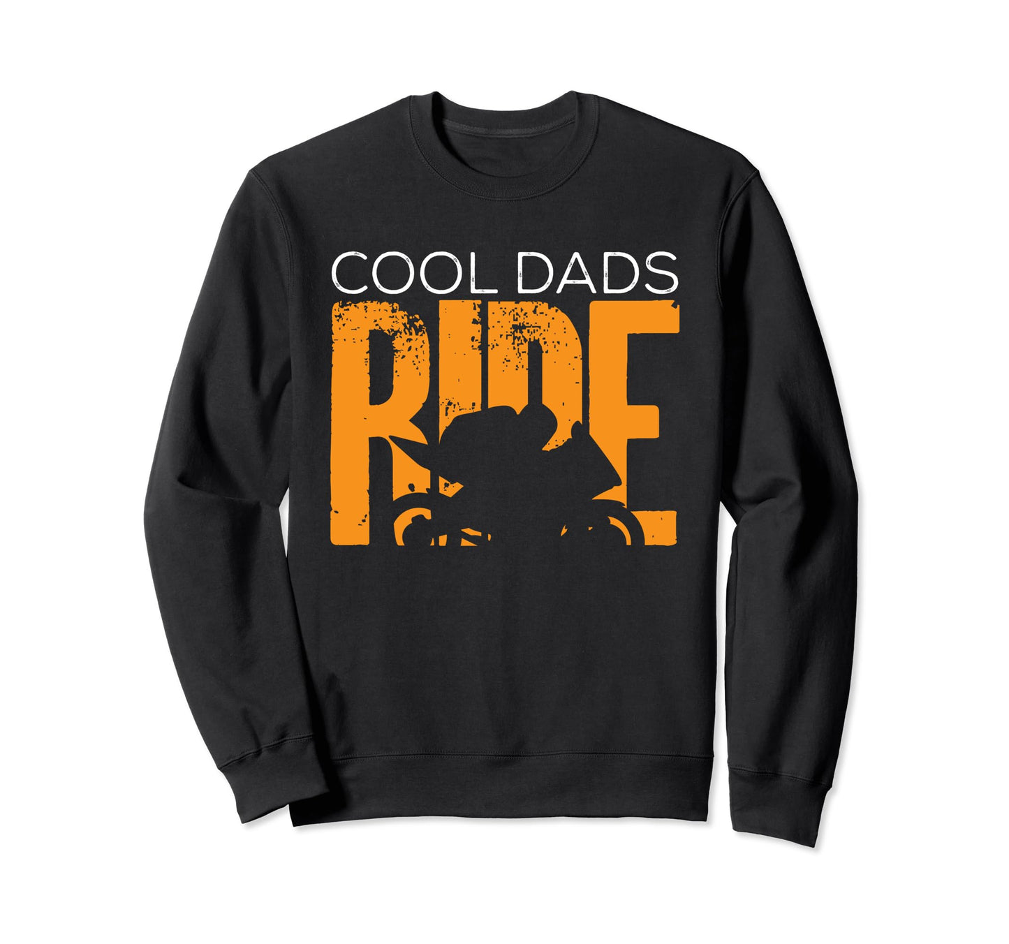 Biker Dads Ride Motorcycle Sweatshirt - Custom Art Print Unisex - T-Shirt, Sweatshirt, Hoodie