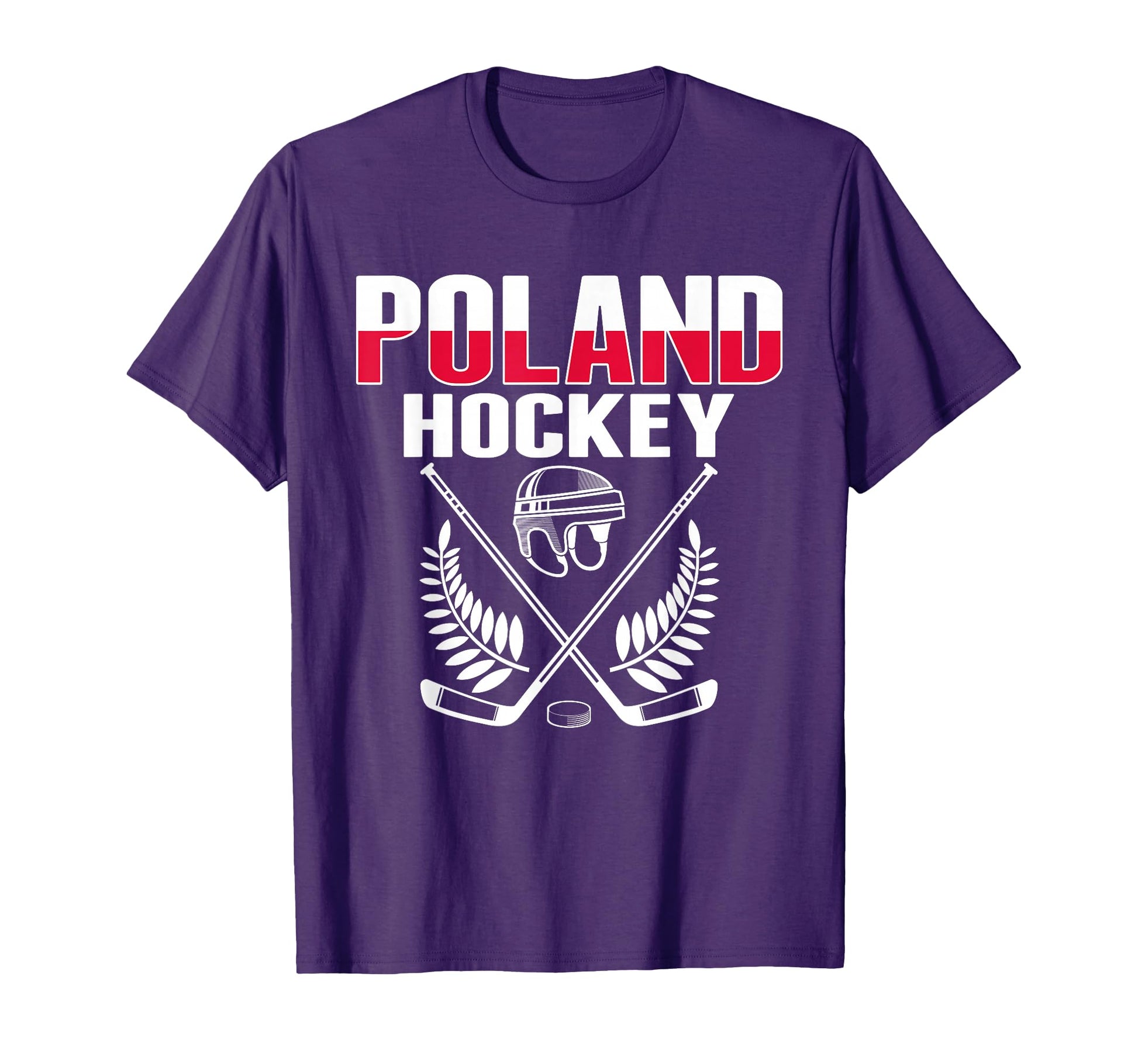 Poland Ice Hockey Fans Jersey Polish T-Shirt - Trendy Graphic Men Women - T-Shirt, Sweatshirt, Hoodie