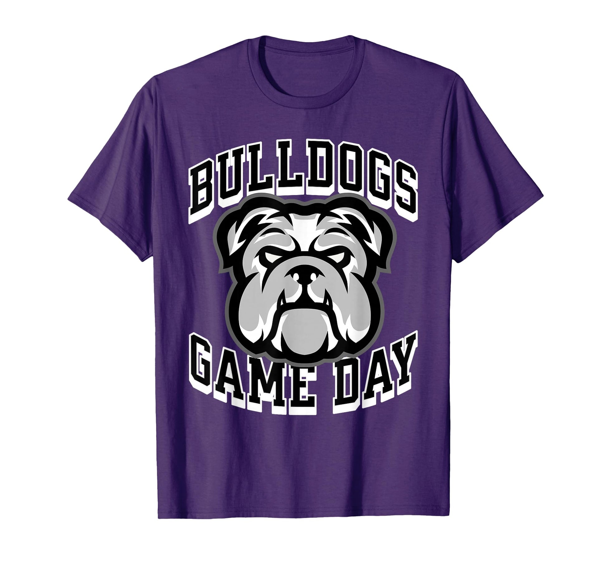 Bulldogs Game Day Sports Baseball Football T-Shirt - Trendy Graphic Unisex - T-Shirt, Sweatshirt, Hoodie