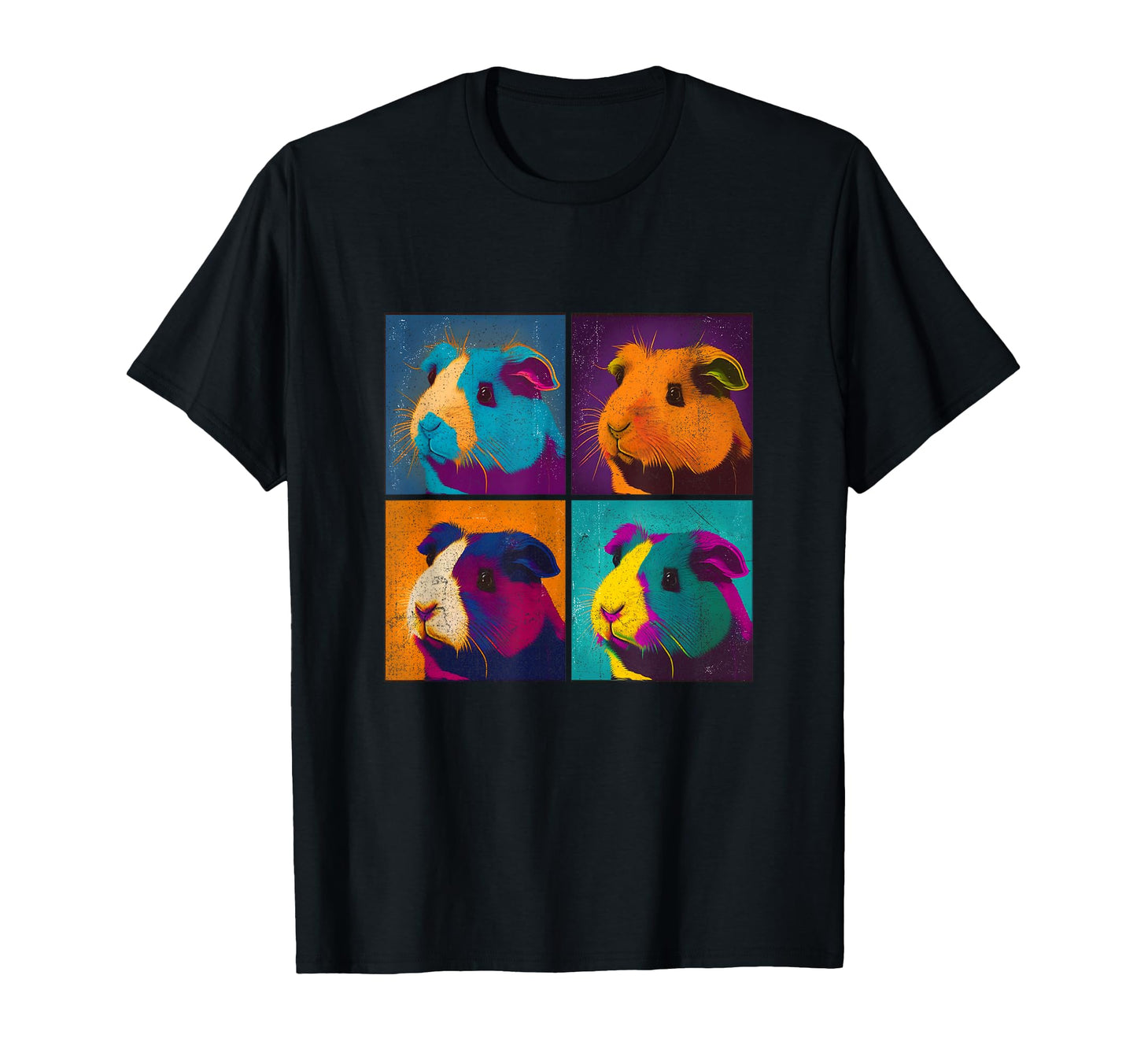Guinea Pig Pop Art Illustration T-Shirt - Custom Art Print for Adults - T-Shirt, Sweatshirt, Hoodie