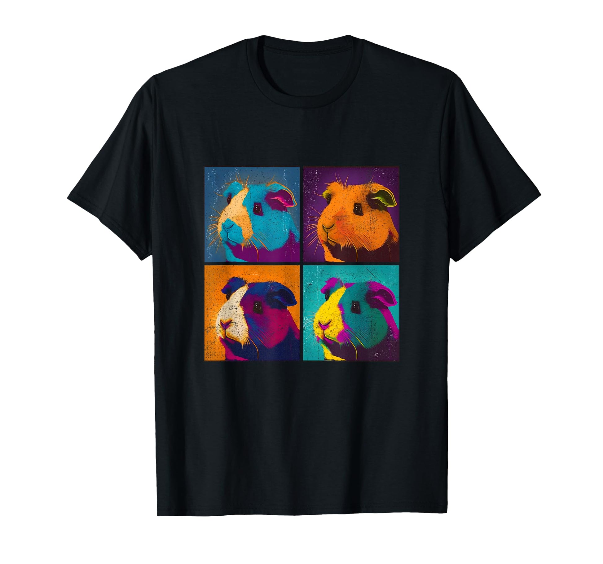 Guinea Pig Pop Art Illustration T-Shirt - Custom Art Print for Adults - T-Shirt, Sweatshirt, Hoodie