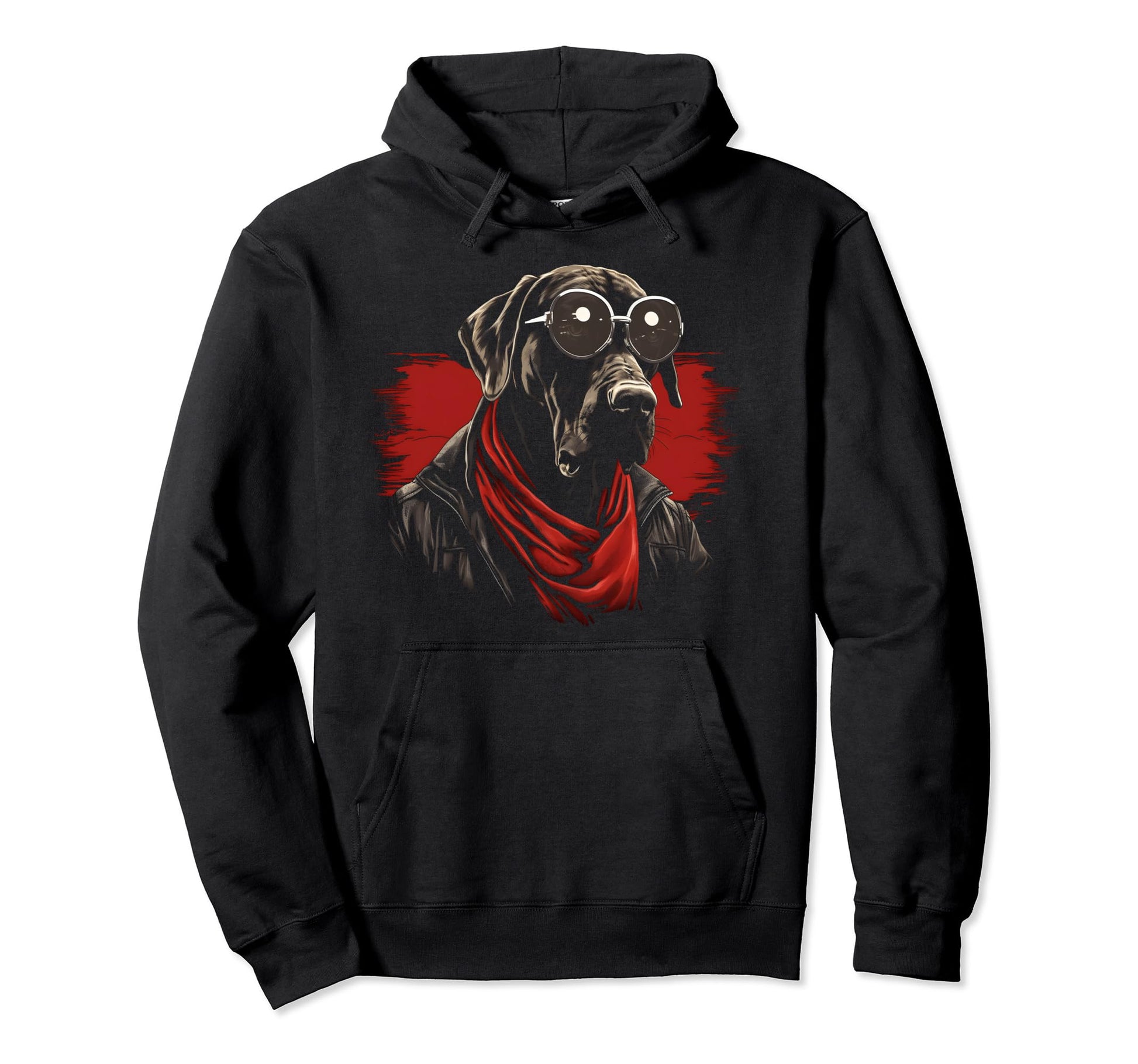 Motorcycle Dad Biker Dog Funny Great Hoodie - Casual Everyday Wear Unisex - T-Shirt, Sweatshirt, Hoodie