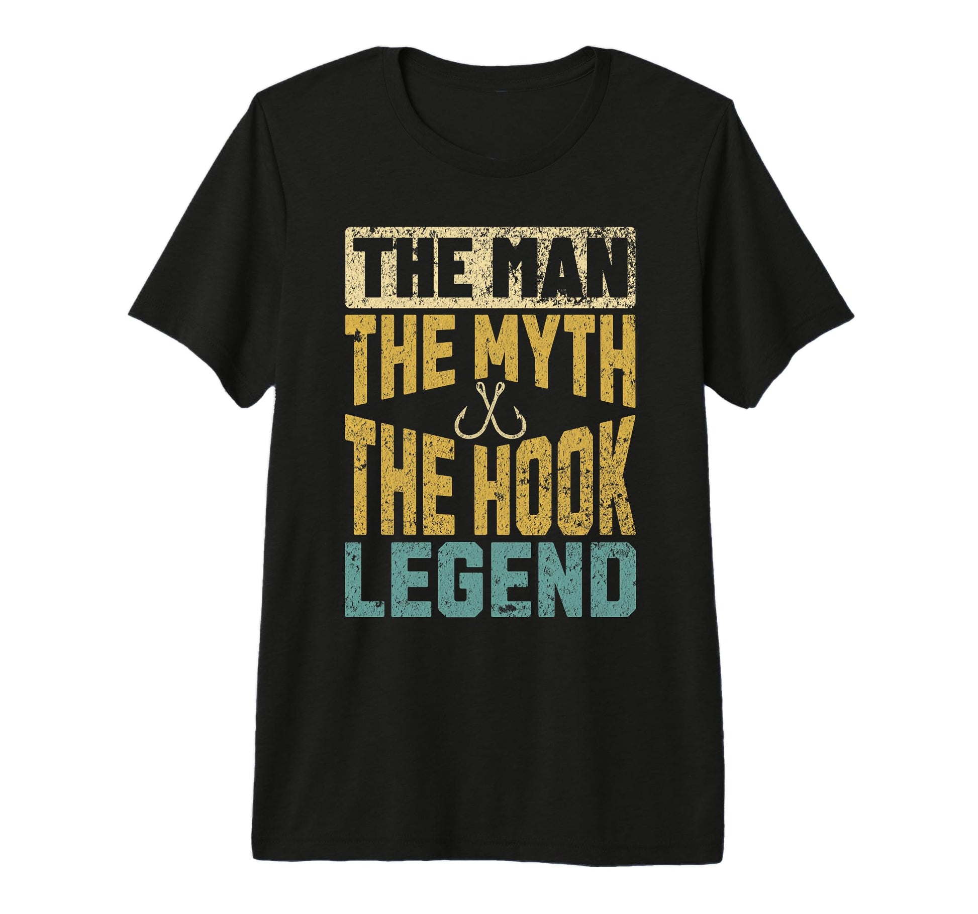 Mens Funny Dad Fishing Myth Hook T-Shirt - Novelty Apparel Men Women - T-Shirt, Sweatshirt, Hoodie