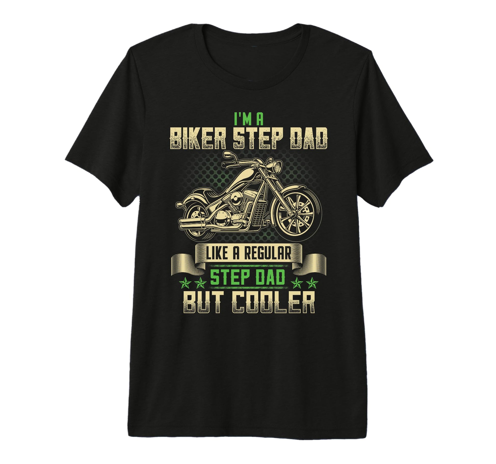 Biker Step Dad Cooler Funny Biker T-Shirt - Streetwear Style Men Women - T-Shirt, Sweatshirt, Hoodie