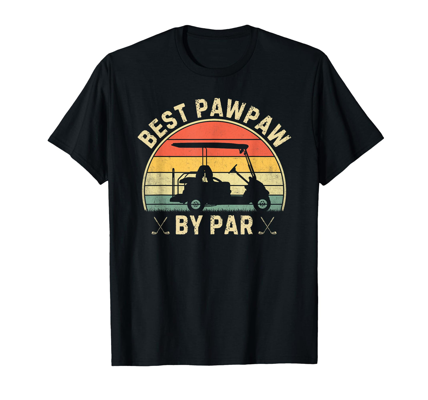 Mens Best Pawpaw Par Funny Golf T-Shirt - Aesthetic Graphic for Adults - T-Shirt, Sweatshirt, Hoodie