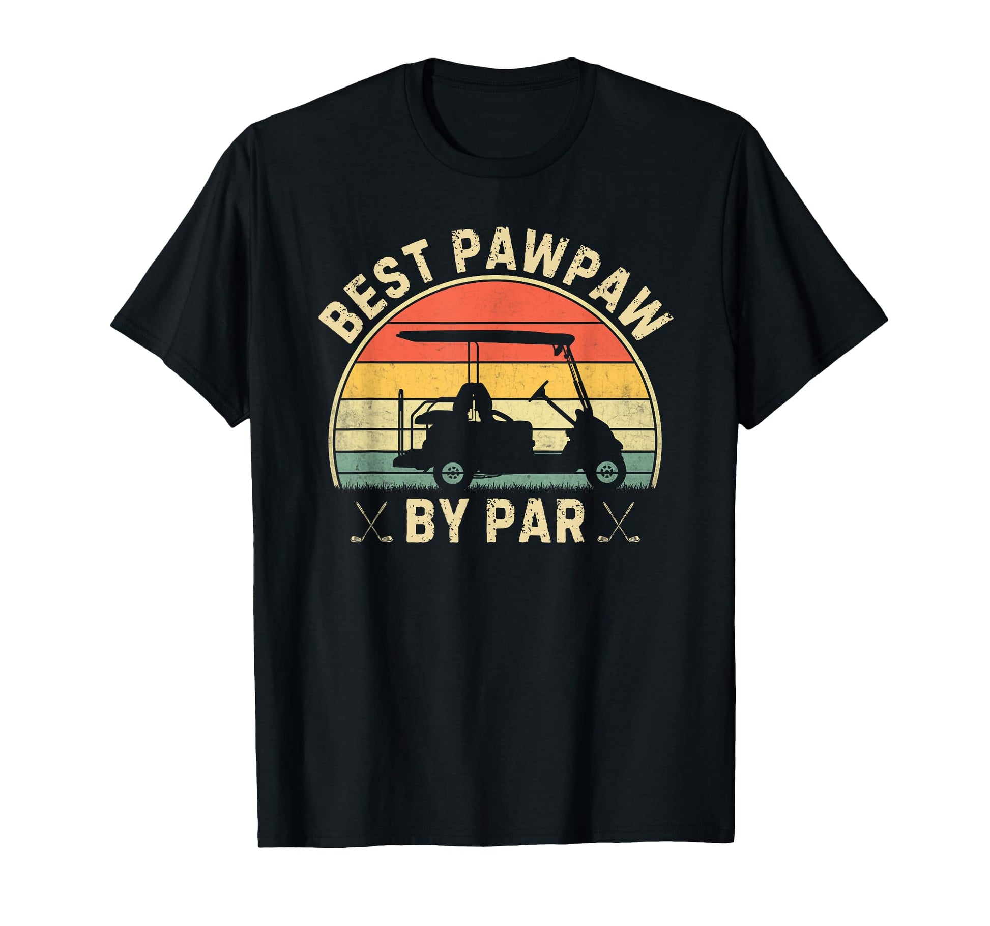 Mens Best Pawpaw Par Funny Golf T-Shirt - Aesthetic Graphic for Adults - T-Shirt, Sweatshirt, Hoodie