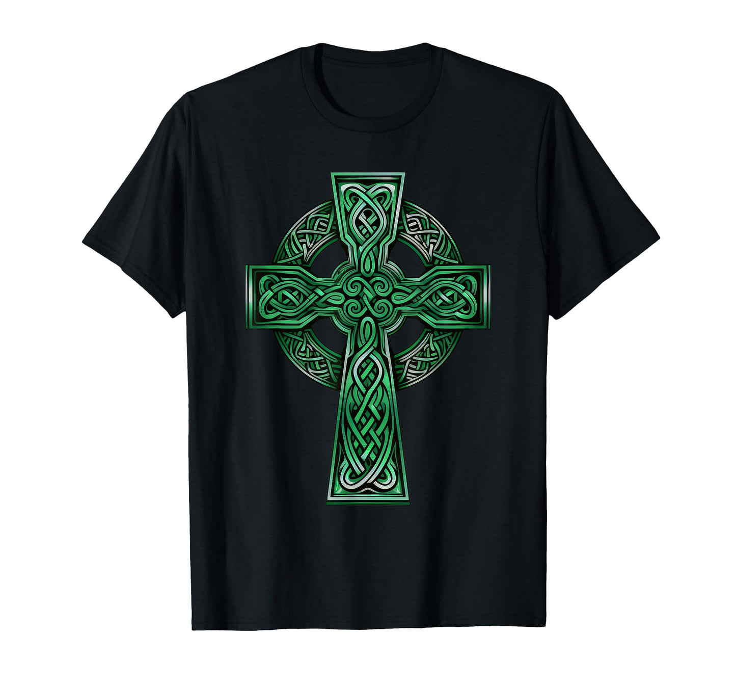 Irish Celtic Cross Knot Christian Holy T-Shirt - Minimalist Print Unisex - T-Shirt, Sweatshirt, Hoodie