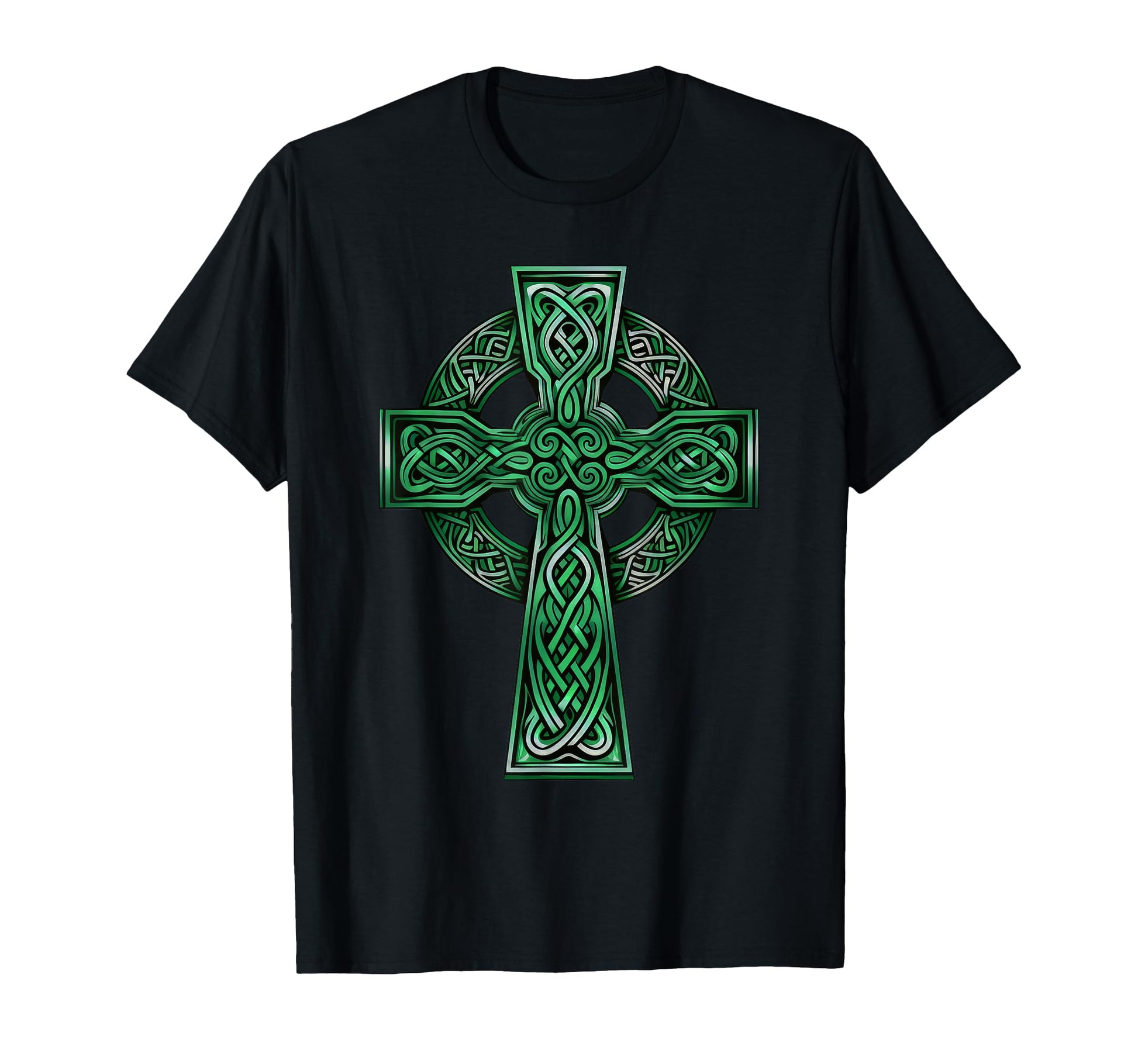 Irish Celtic Cross Knot Christian Holy T-Shirt - Minimalist Print Unisex - T-Shirt, Sweatshirt, Hoodie