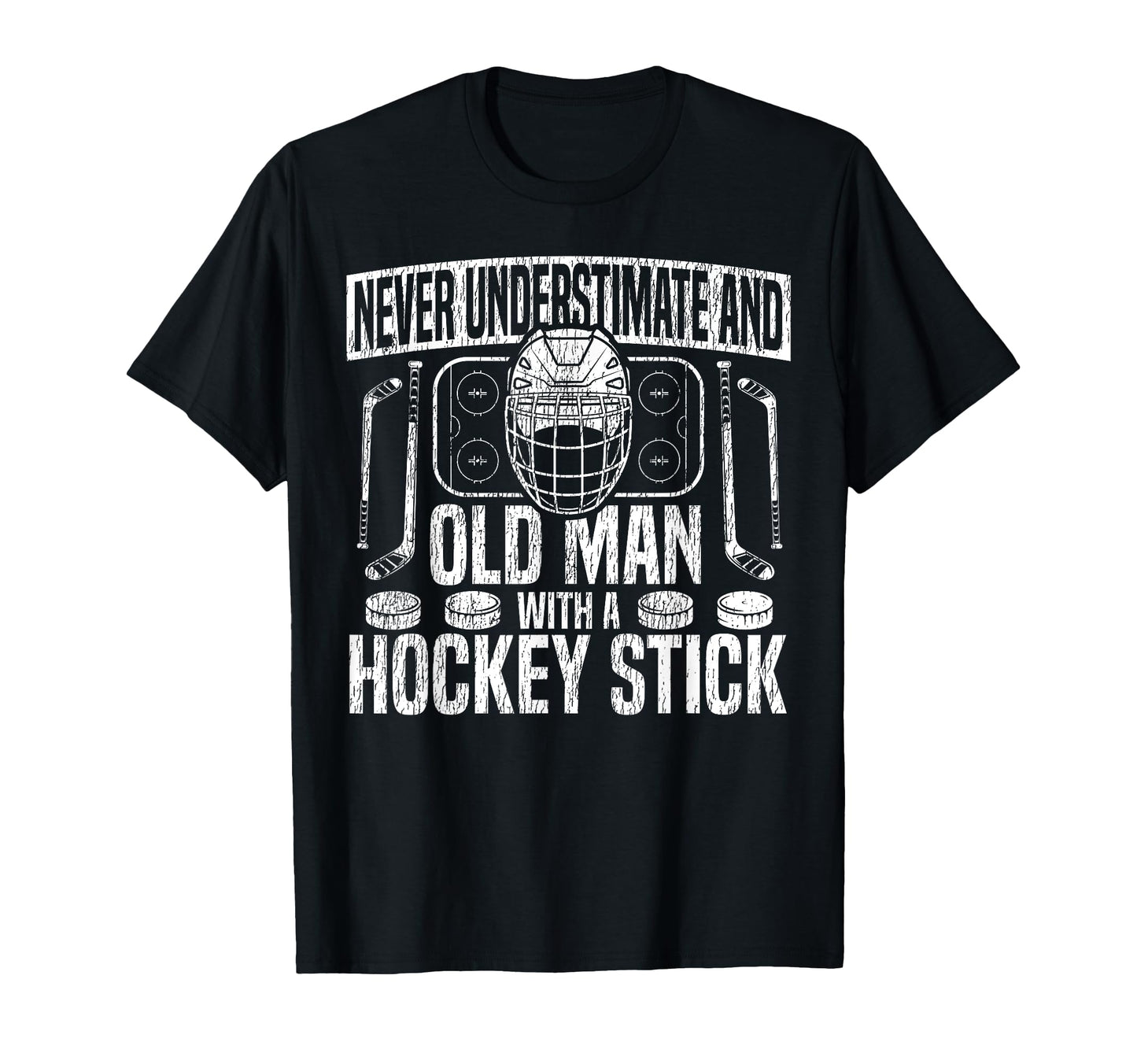 Ice Hockey Dad Father Never T-Shirt - Aesthetic Graphic Unisex - T-Shirt, Sweatshirt, Hoodie