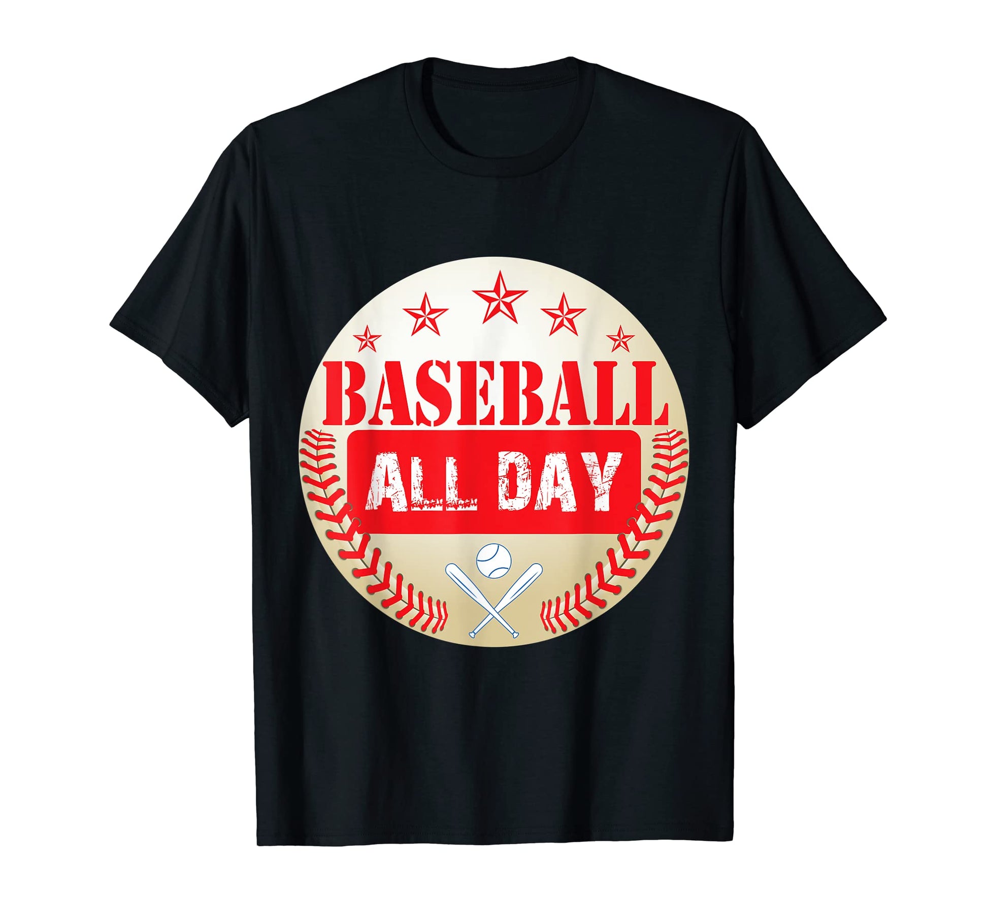 Baseball All Day Baseball Player T-Shirt - Casual Everyday Wear Men Women - T-Shirt, Sweatshirt, Hoodie