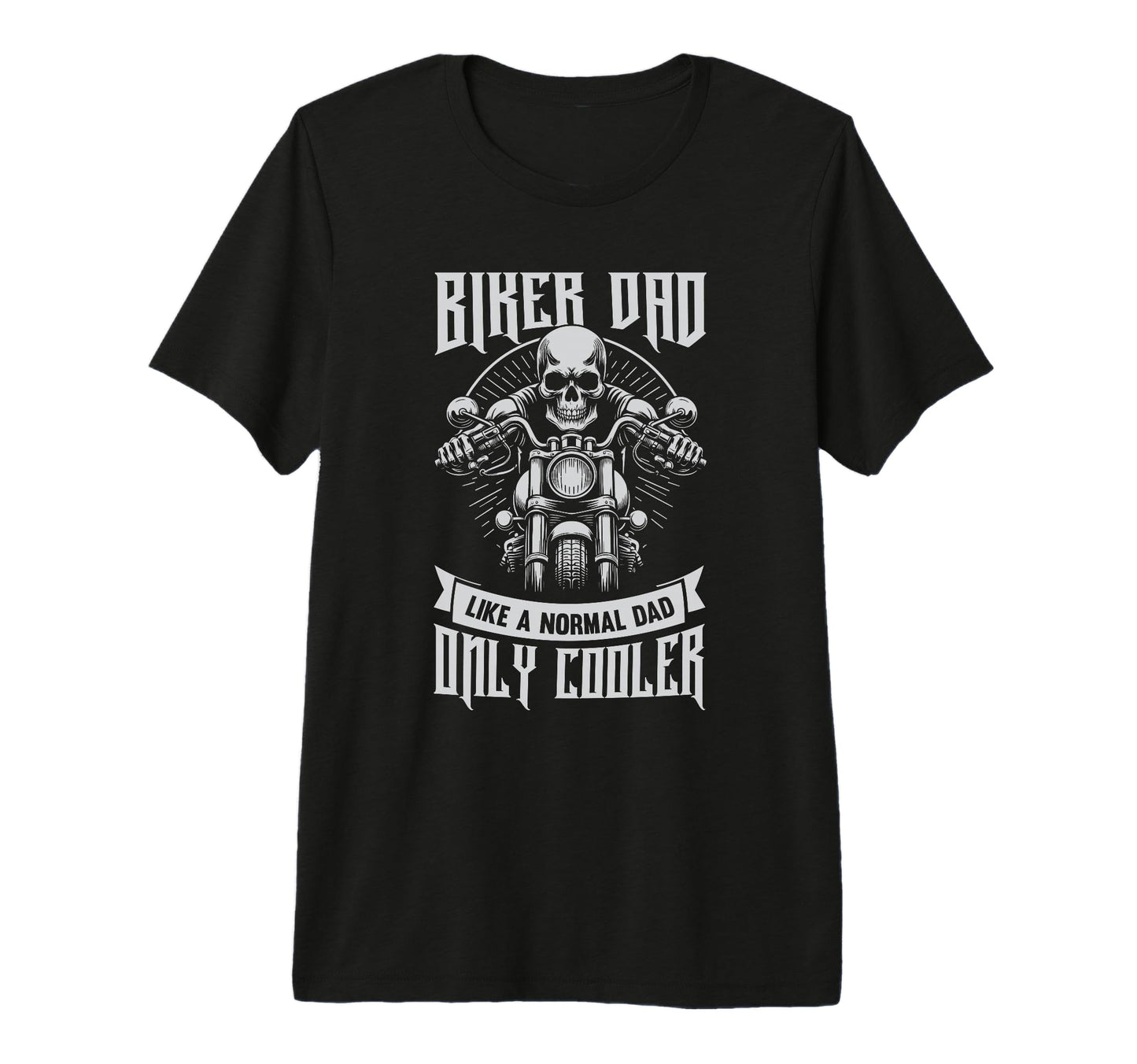 Father Rider Biker Dad Fathers T-Shirt - Casual Everyday Wear for Adults - T-Shirt, Sweatshirt, Hoodie