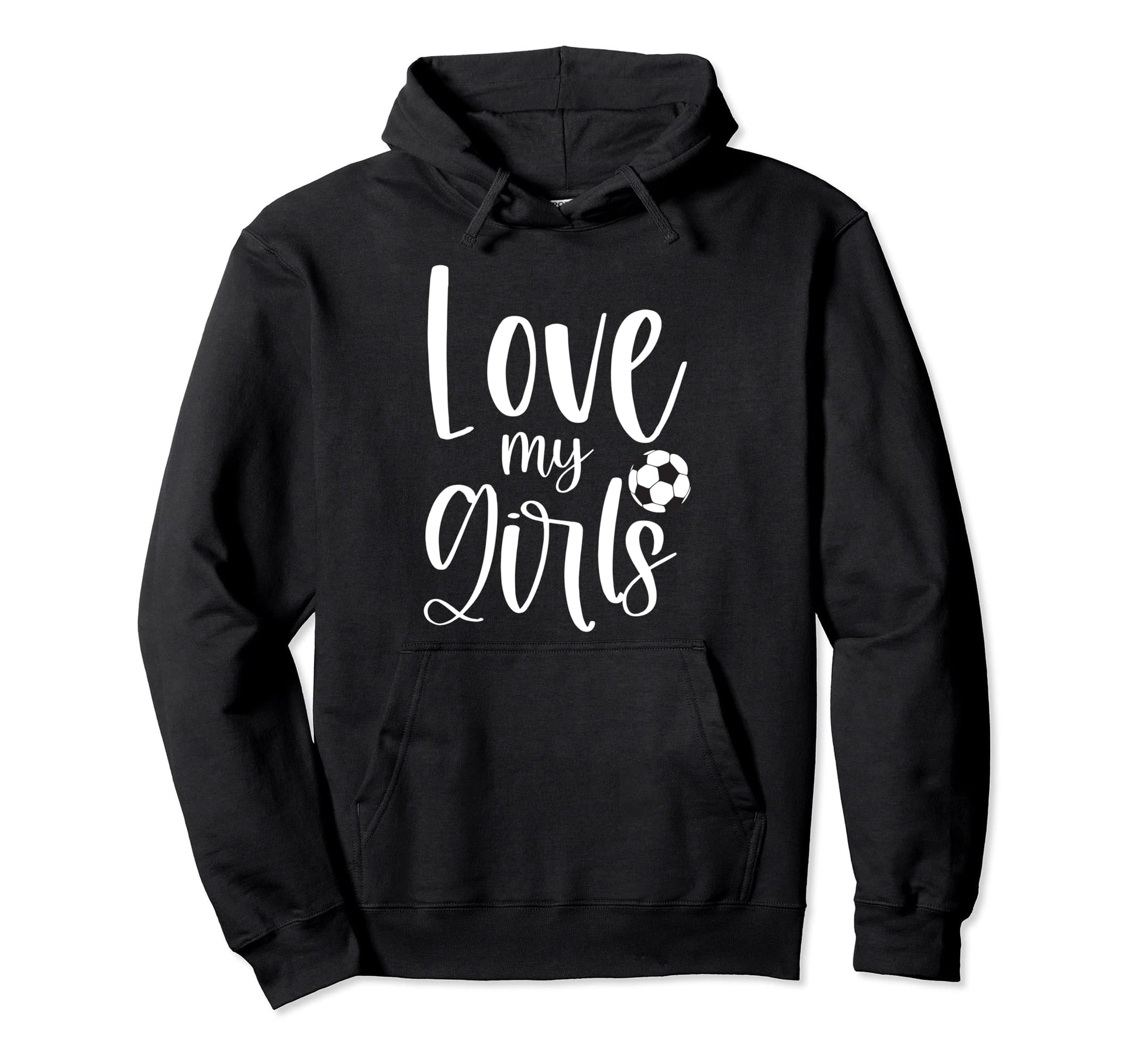 Soccer Football Dad Mom Love My Hoodie - Trendy Graphic Unisex - T-Shirt, Sweatshirt, Hoodie