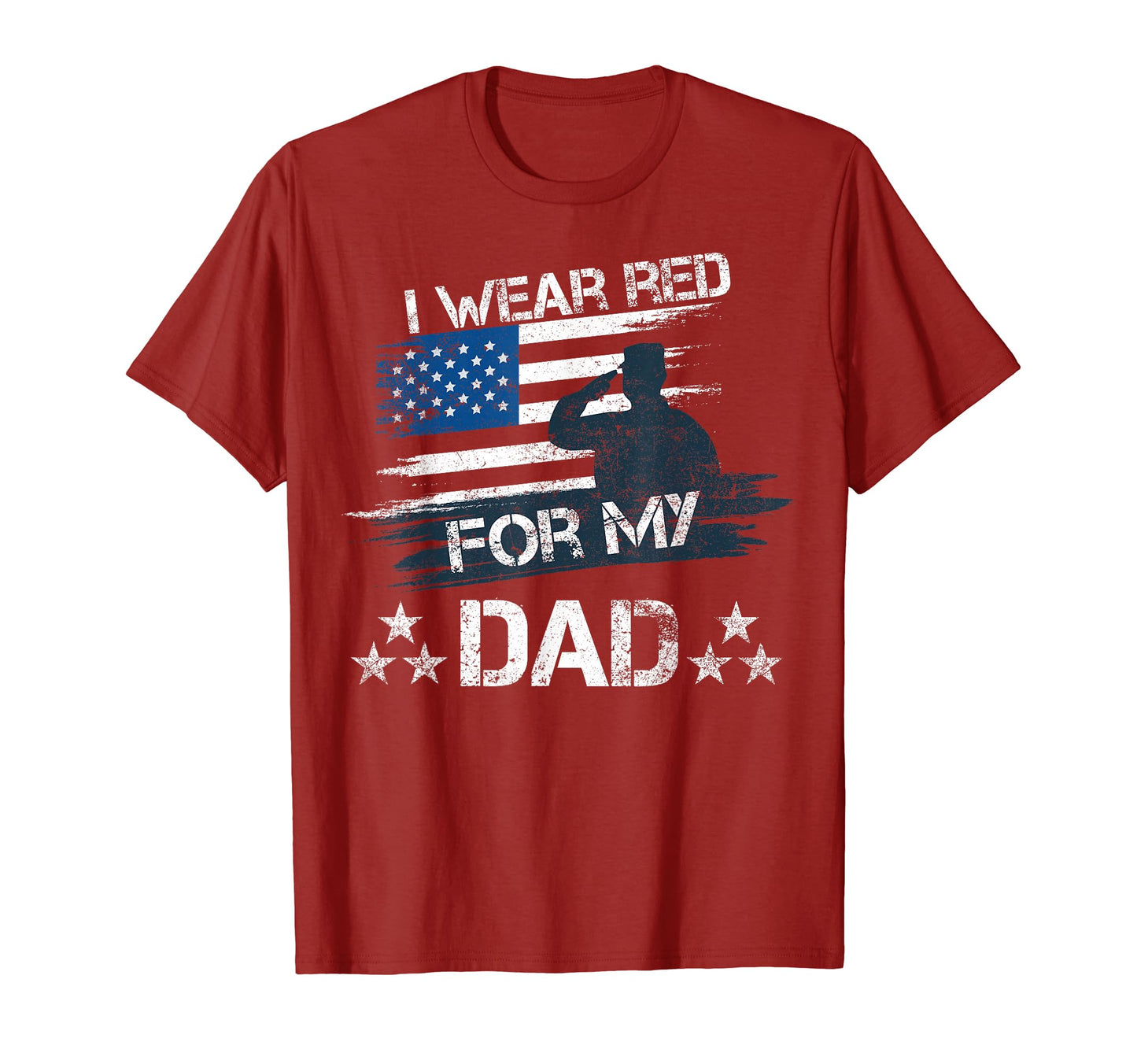 Red Friday Military Remember Everyone T-Shirt - Custom Art Print Unisex - T-Shirt, Sweatshirt, Hoodie