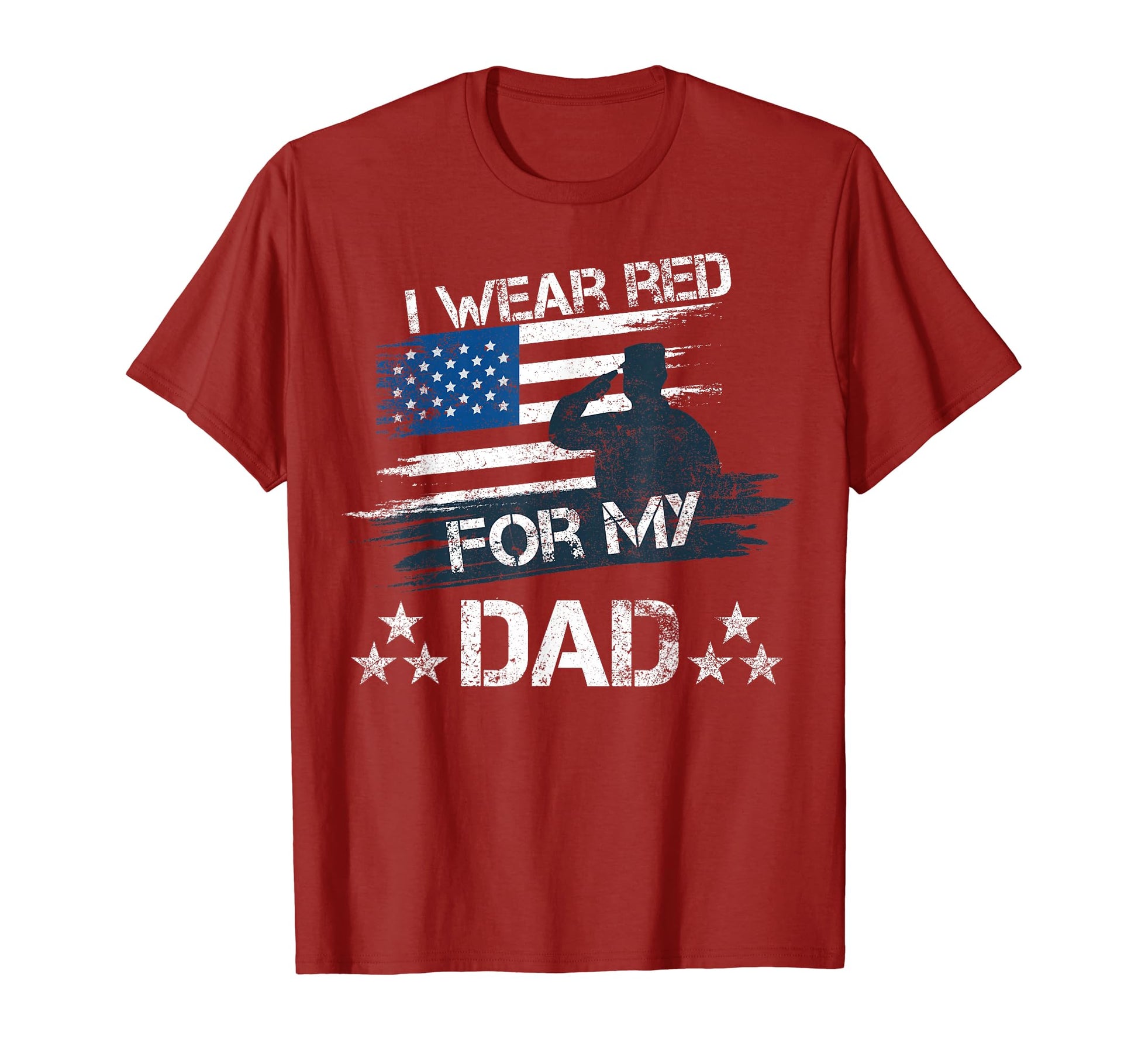 Red Friday Military Remember Everyone T-Shirt - Custom Art Print Unisex - T-Shirt, Sweatshirt, Hoodie
