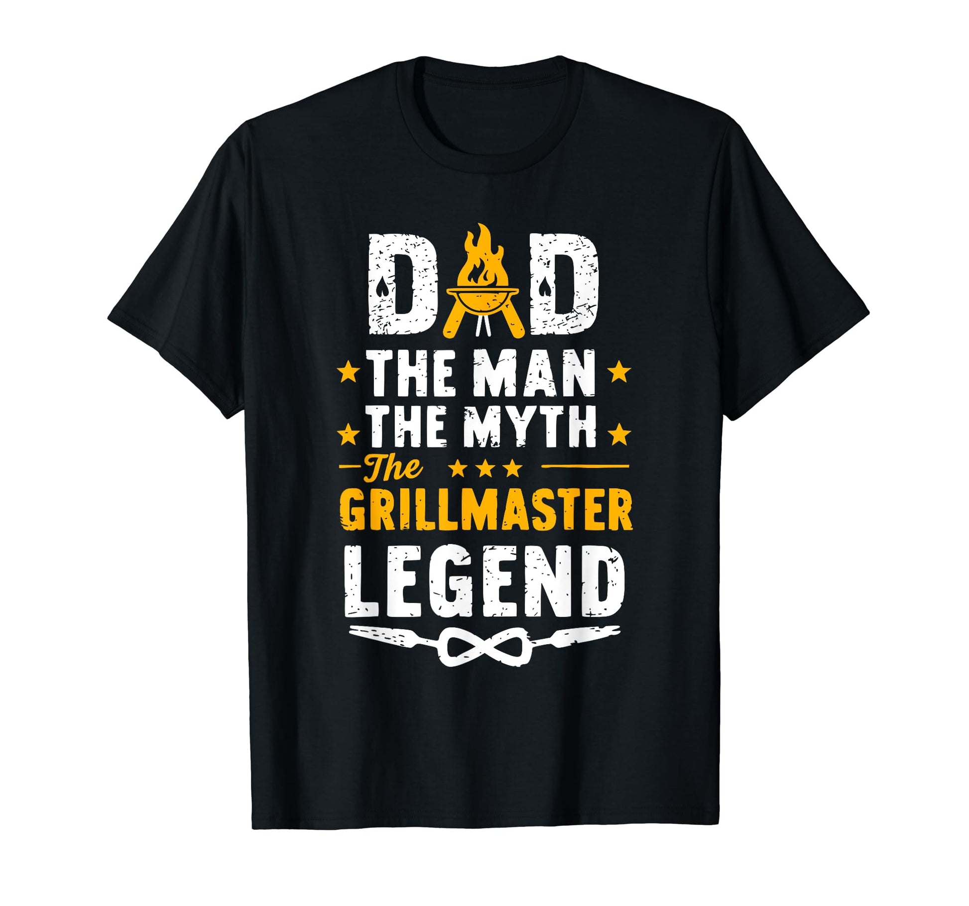 Mens Myth Legend Dad Grill Master T-Shirt - Fun Novelty Design Unisex - T-Shirt, Sweatshirt, Hoodie