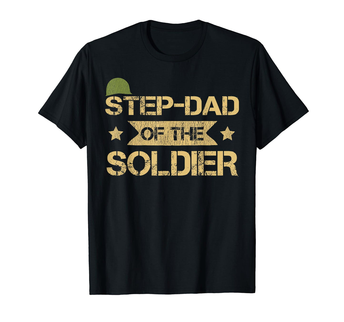 Step Dad Soldier Matching Family Army T-Shirt - Aesthetic Graphic Unisex - T-Shirt, Sweatshirt, Hoodie