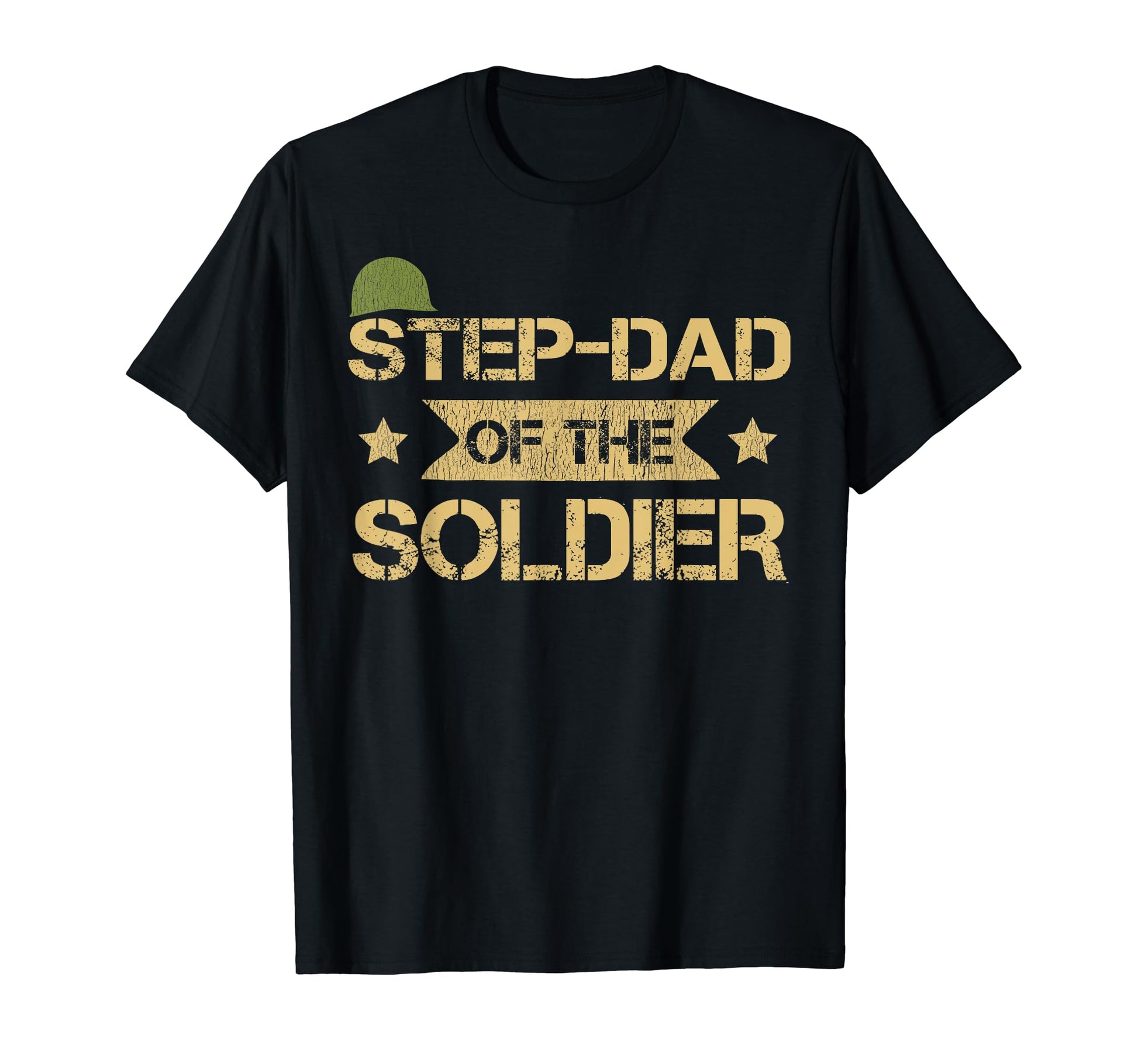 Step Dad Soldier Matching Family Army T-Shirt - Aesthetic Graphic Unisex - T-Shirt, Sweatshirt, Hoodie