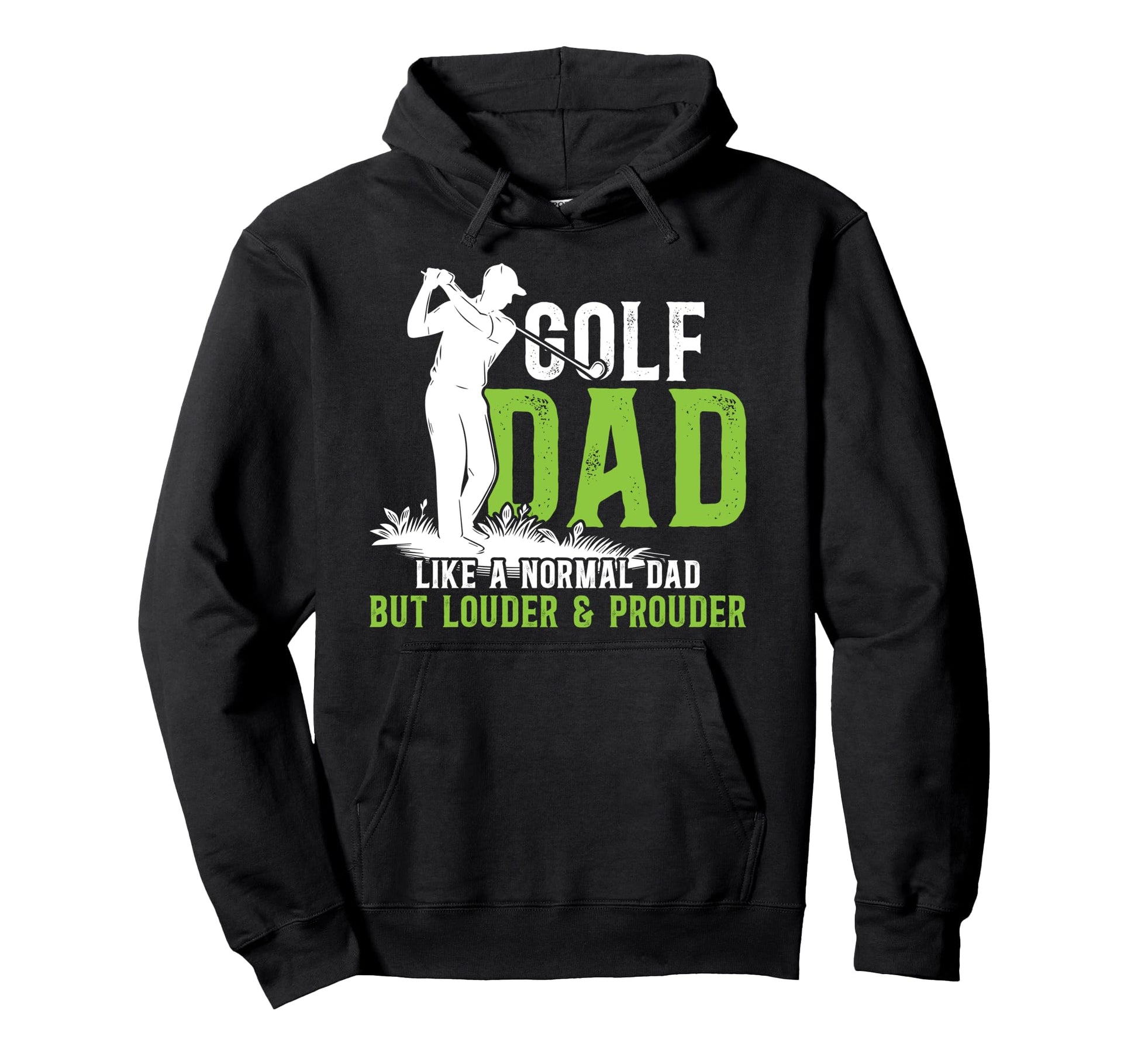Golf Dad Definition Golfer Dad Golf Hoodie - Novelty Apparel Men Women - T-Shirt, Sweatshirt, Hoodie