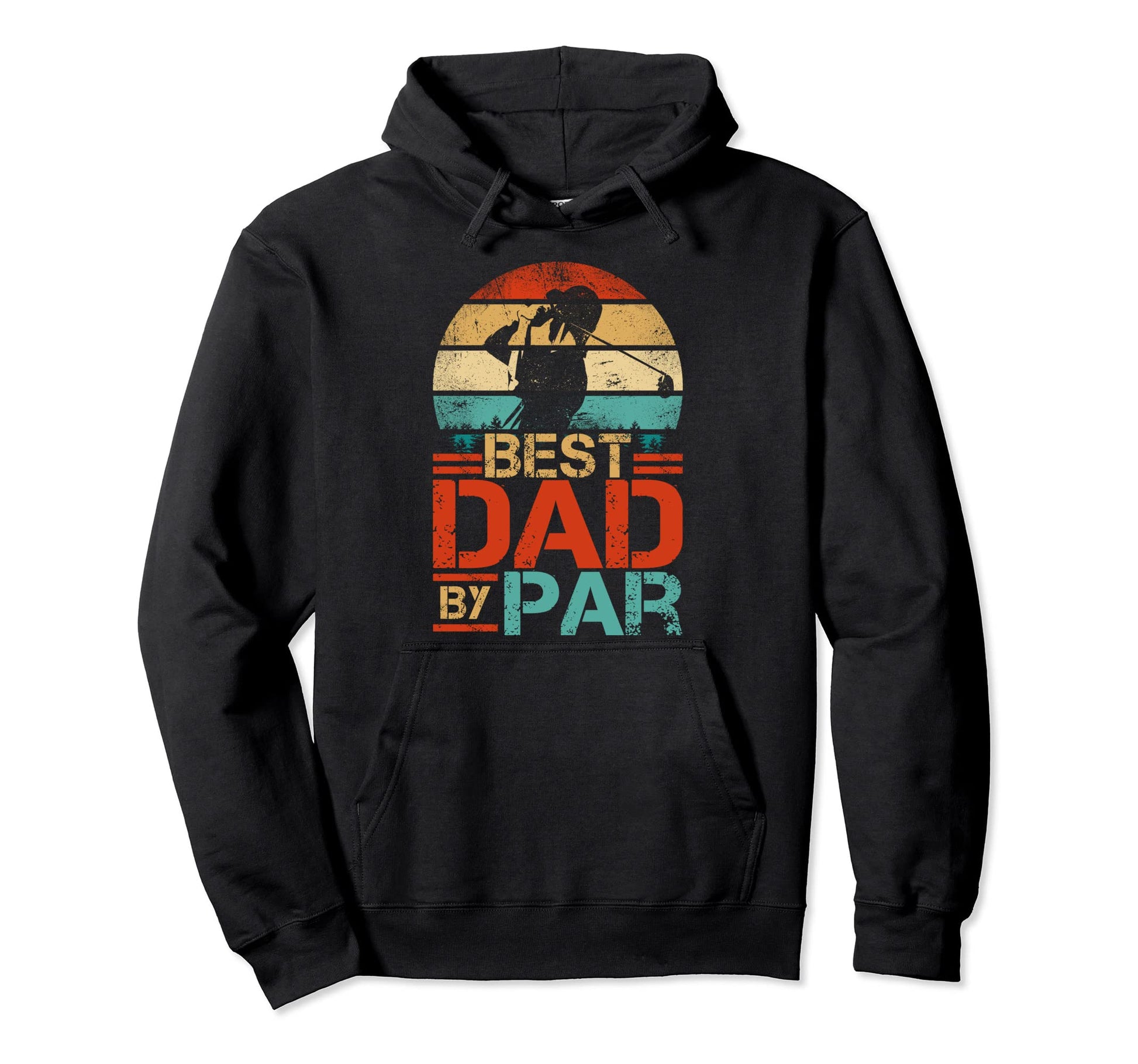 Daddy Fathers Day Golf Lover Golfer Best Hoodie - Graphic Print for Adults - T-Shirt, Sweatshirt, Hoodie