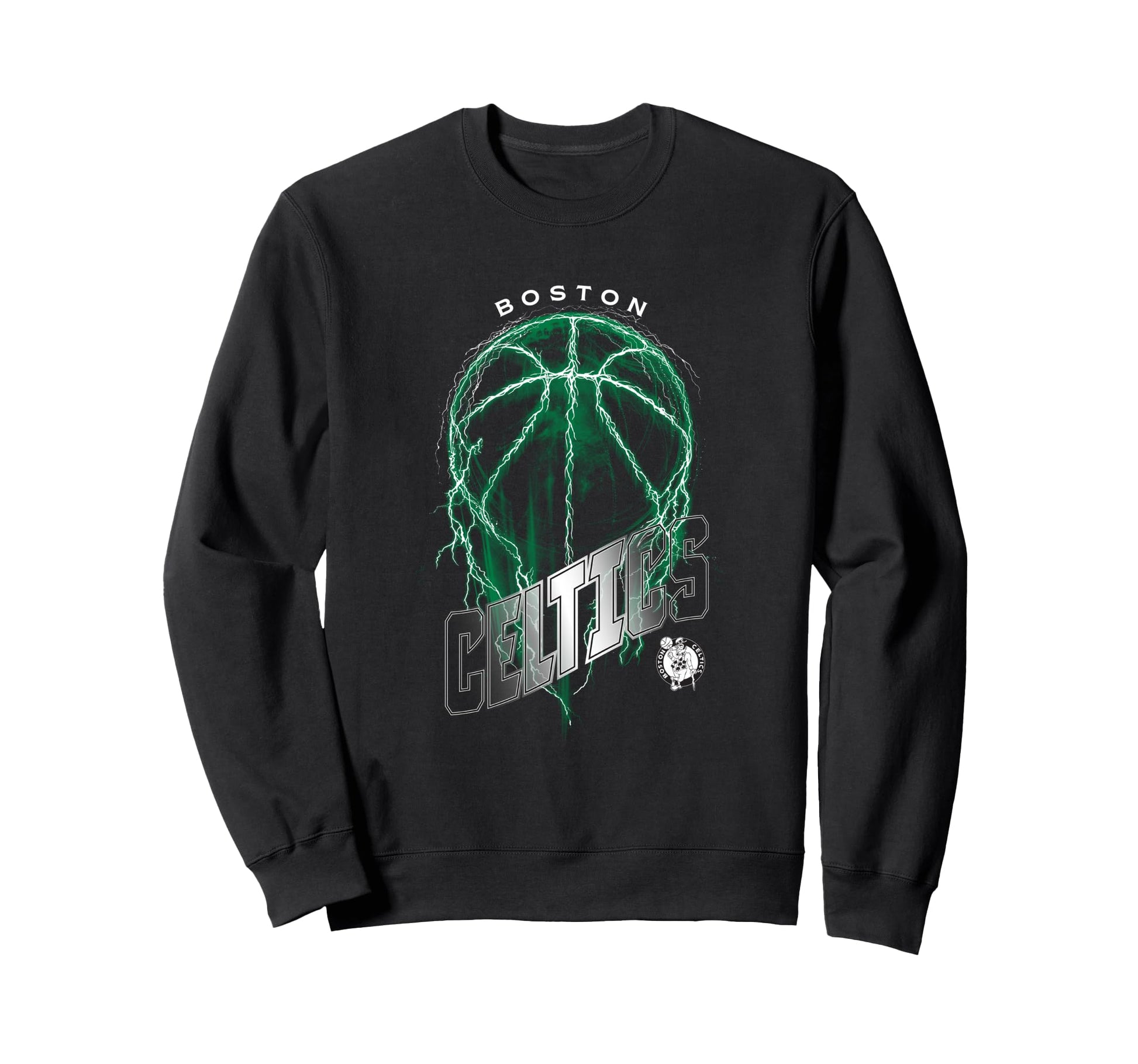 Nba Boston Celtics Lightning Bolt Sweatshirt - Streetwear Style Unisex - T-Shirt, Sweatshirt, Hoodie