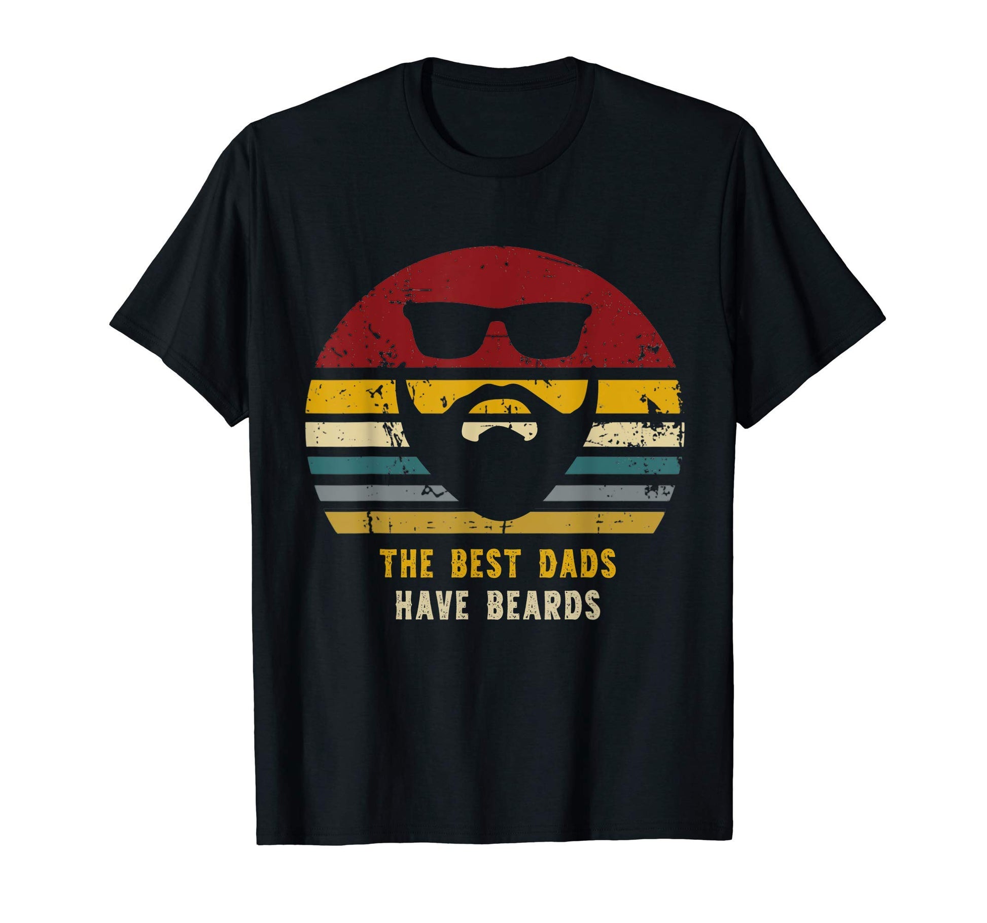 Best Dads Have Beards Funny Bearded T-Shirt - Aesthetic Graphic Men Women - T-Shirt, Sweatshirt, Hoodie