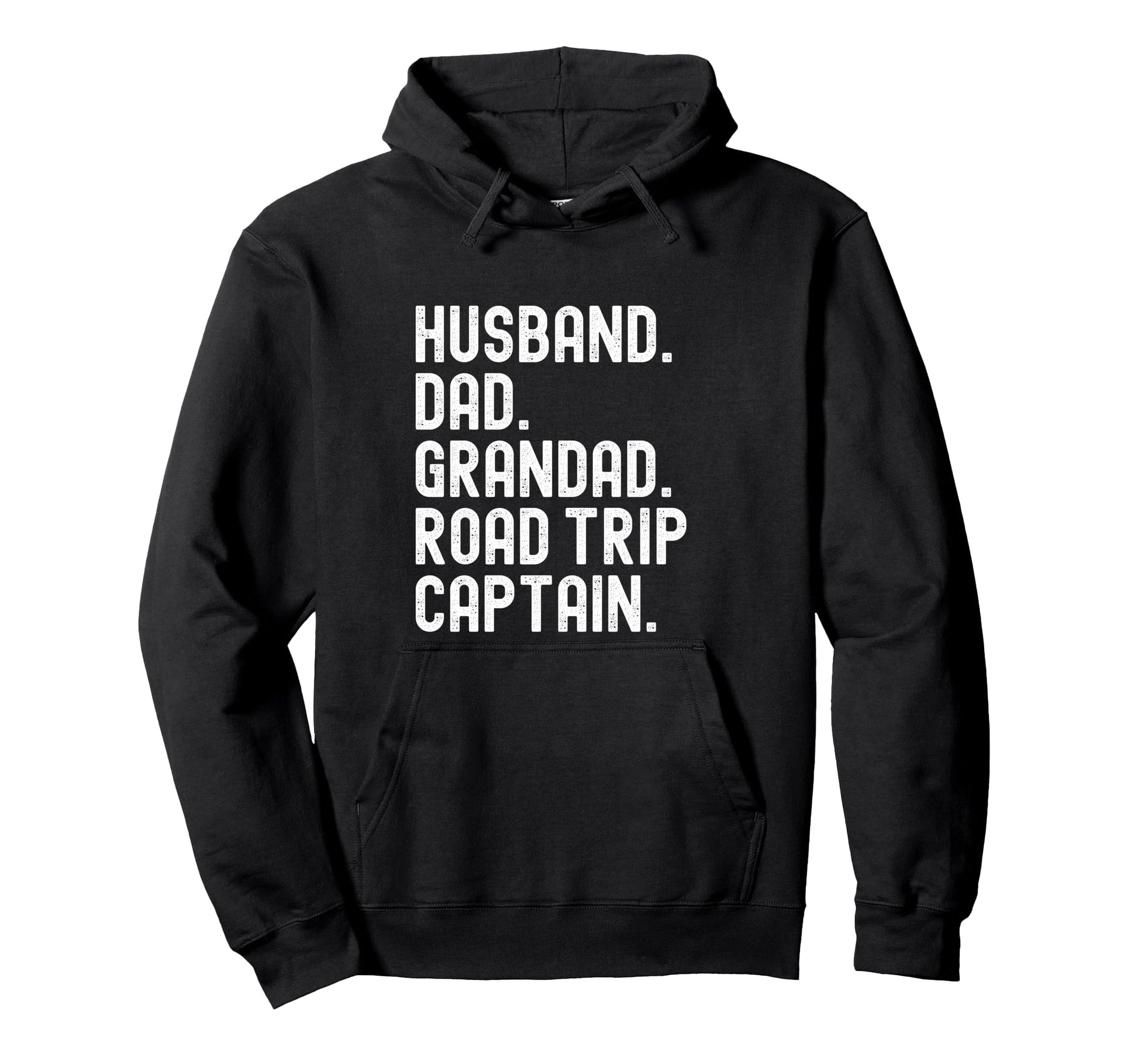 Husband Dad Grandad Road Trip Captain Hoodie - Graphic Print Unisex - T-Shirt, Sweatshirt, Hoodie