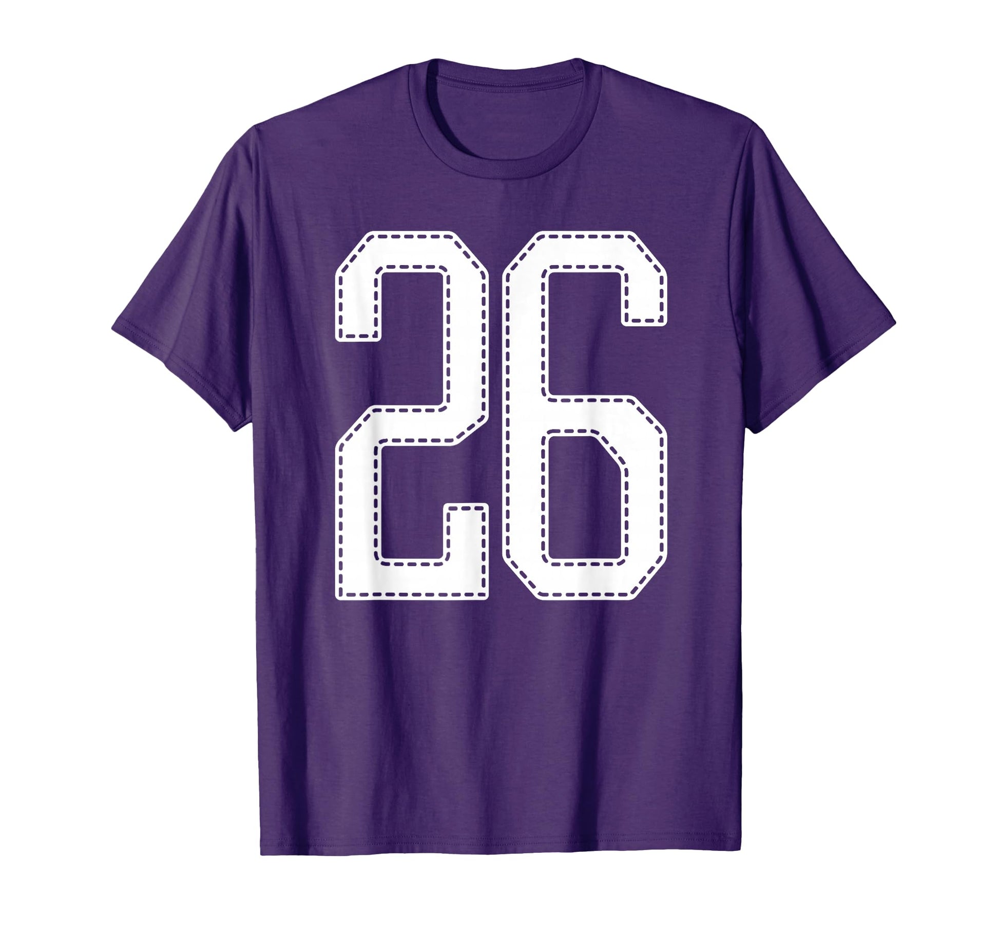 Team League 26 Jersey Number 26 Sports T-Shirt - Custom Art Print Unisex - T-Shirt, Sweatshirt, Hoodie