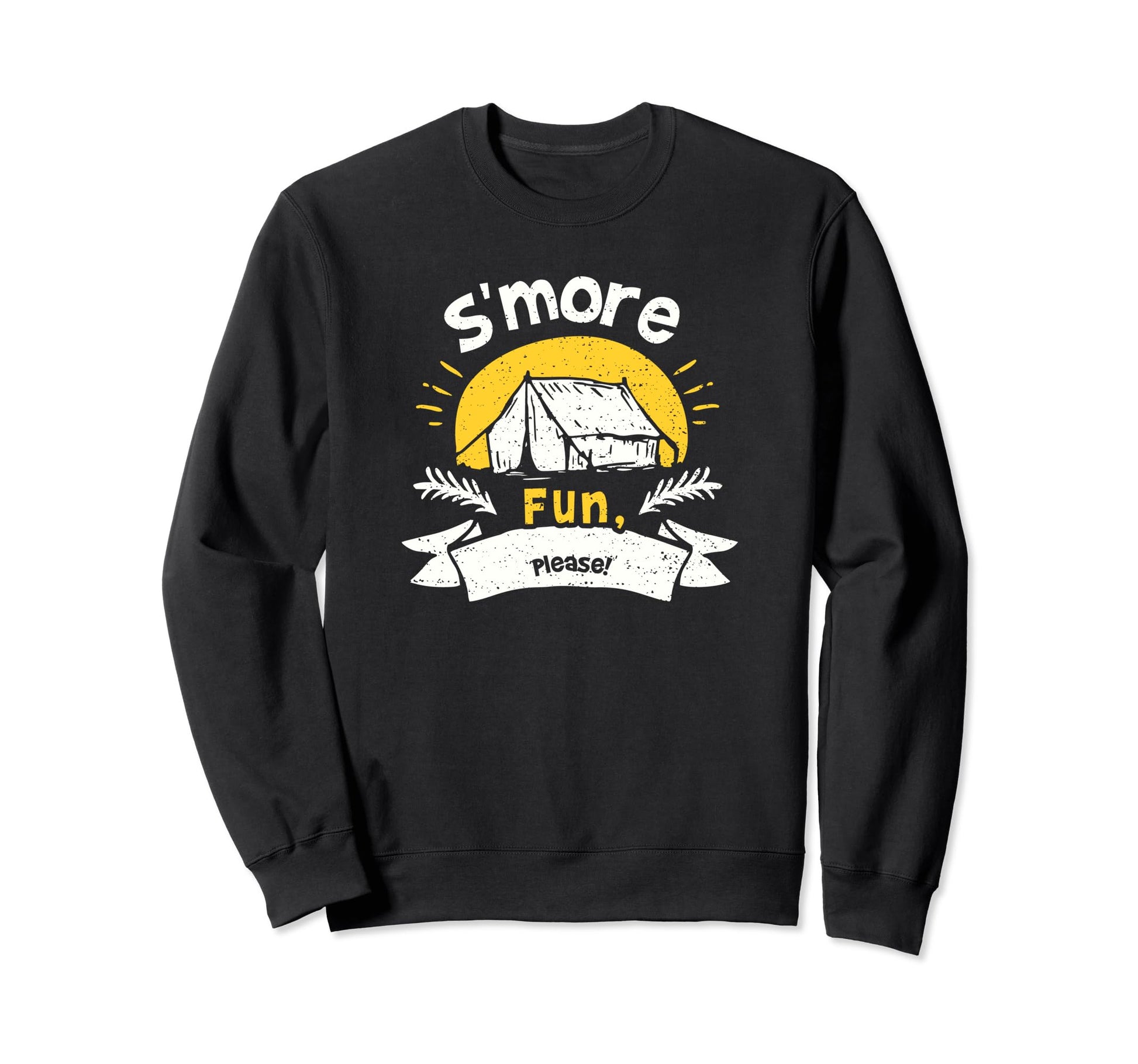 Dad Smore Fun Please Camping Sweatshirt - Custom Art Print Men Women - T-Shirt, Sweatshirt, Hoodie