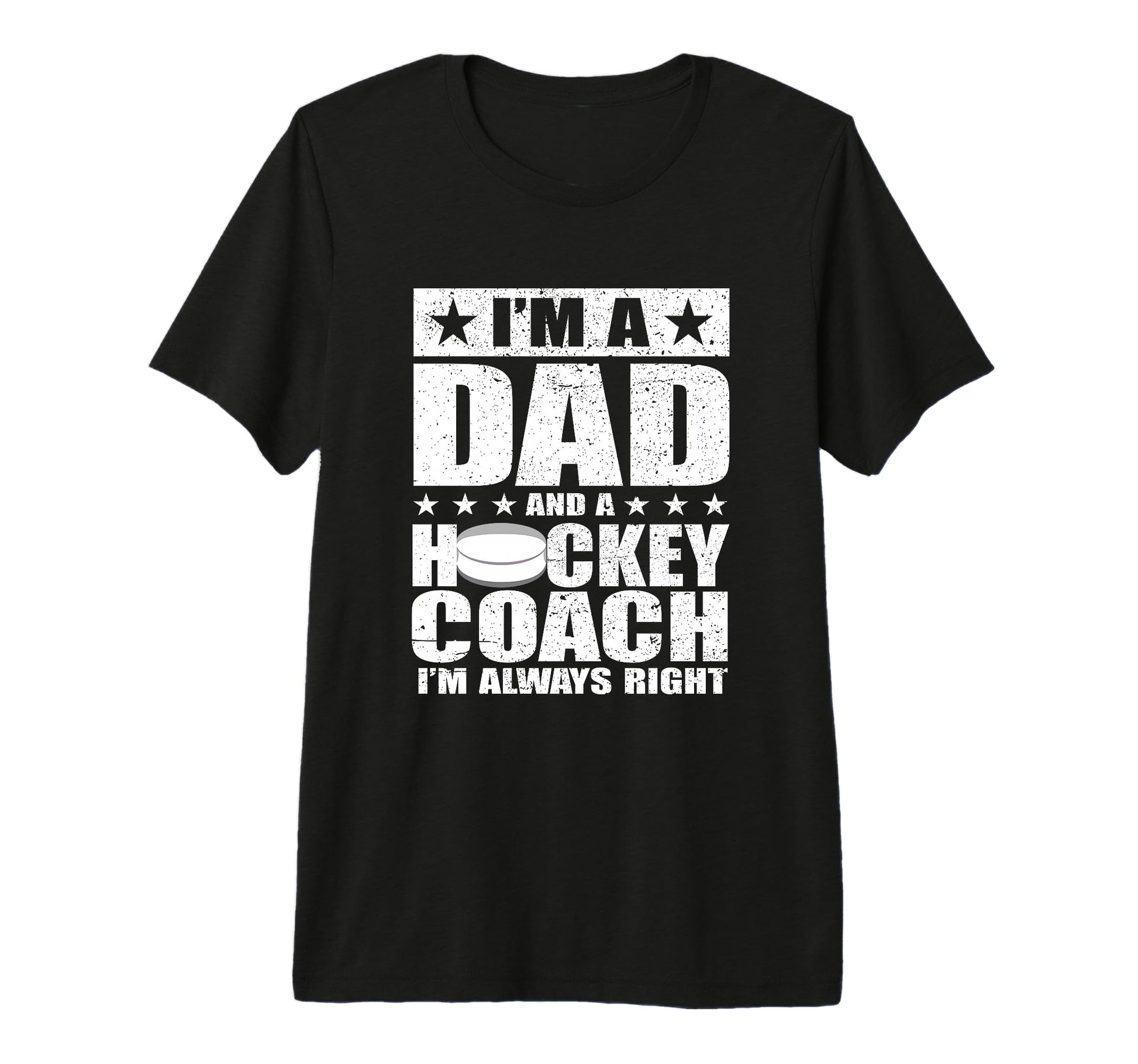 Dad Hockey Coach Fathers Day Shirts T-Shirt - Aesthetic Graphic Unisex - T-Shirt, Sweatshirt, Hoodie