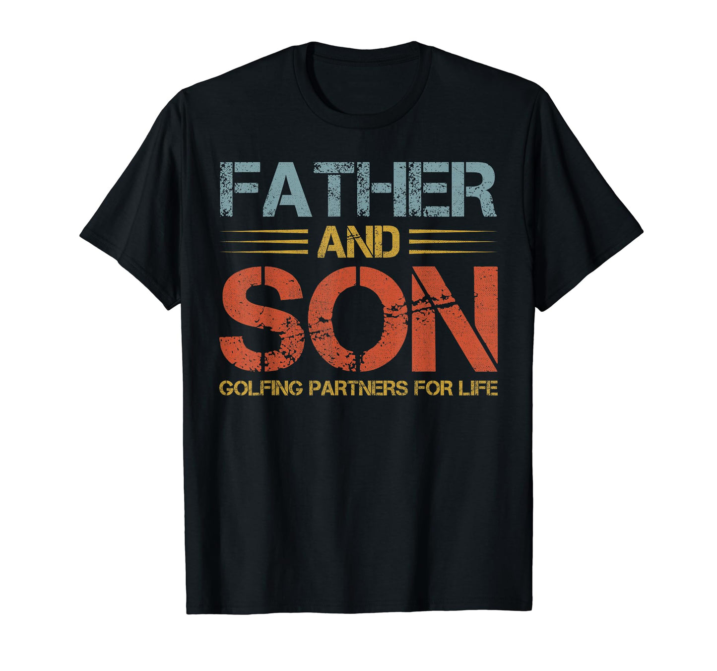 Father And Son Golfing Partners Life T-Shirt - Novelty Apparel Men Women - T-Shirt, Sweatshirt, Hoodie