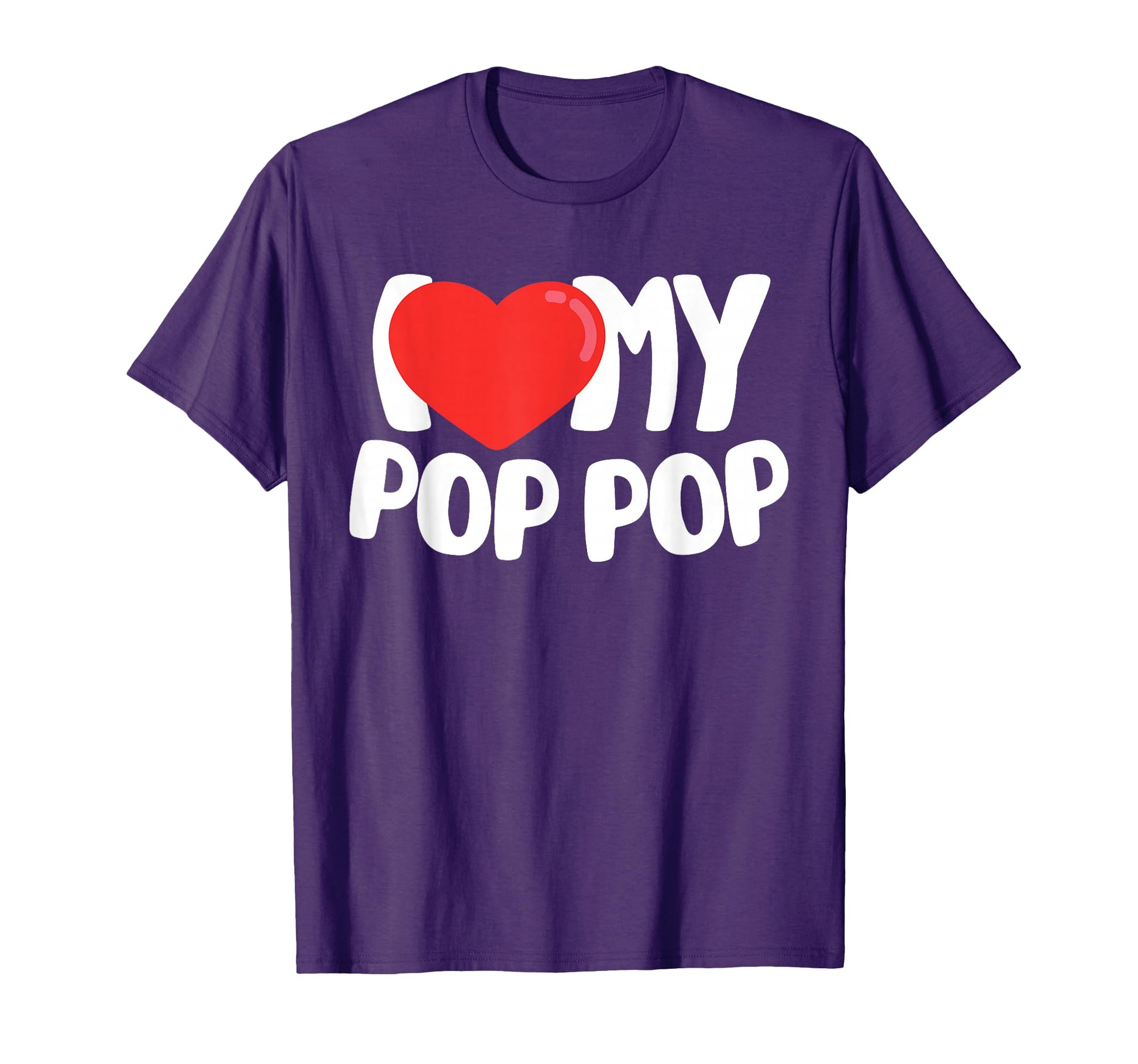 I Love My Pop Pop Co T-Shirt - Novelty Apparel Men Women - T-Shirt, Sweatshirt, Hoodie