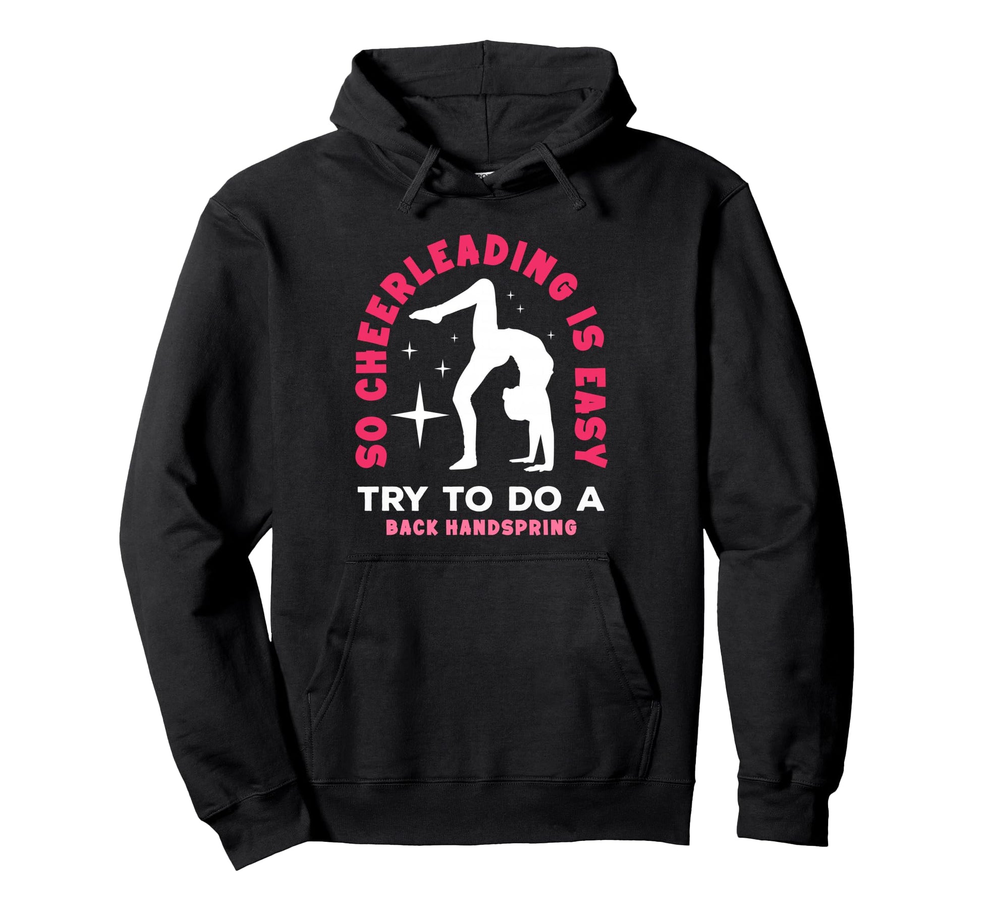 Funny Cheerleader Is Easy Do Back Hoodie - Streetwear Style Men Women - T-Shirt, Sweatshirt, Hoodie