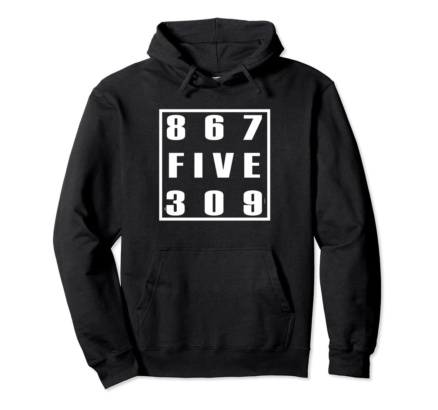 8675309 80S Pop Song Hoodie - Custom Art Print for Adults - T-Shirt, Sweatshirt, Hoodie