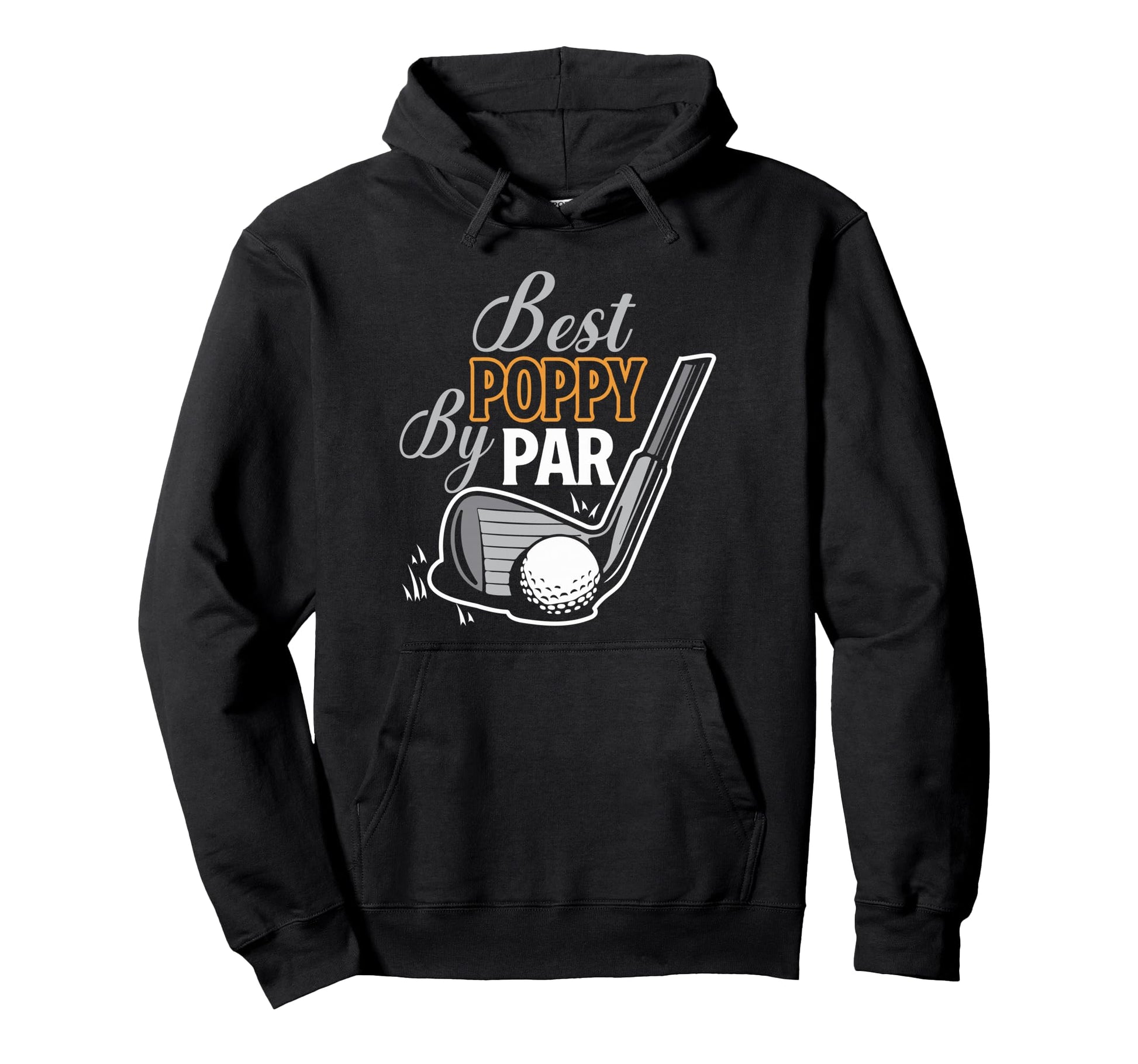 Best Poppy Par Golfer Fathers Day Golfing Hoodie - Graphic Print Unisex - T-Shirt, Sweatshirt, Hoodie