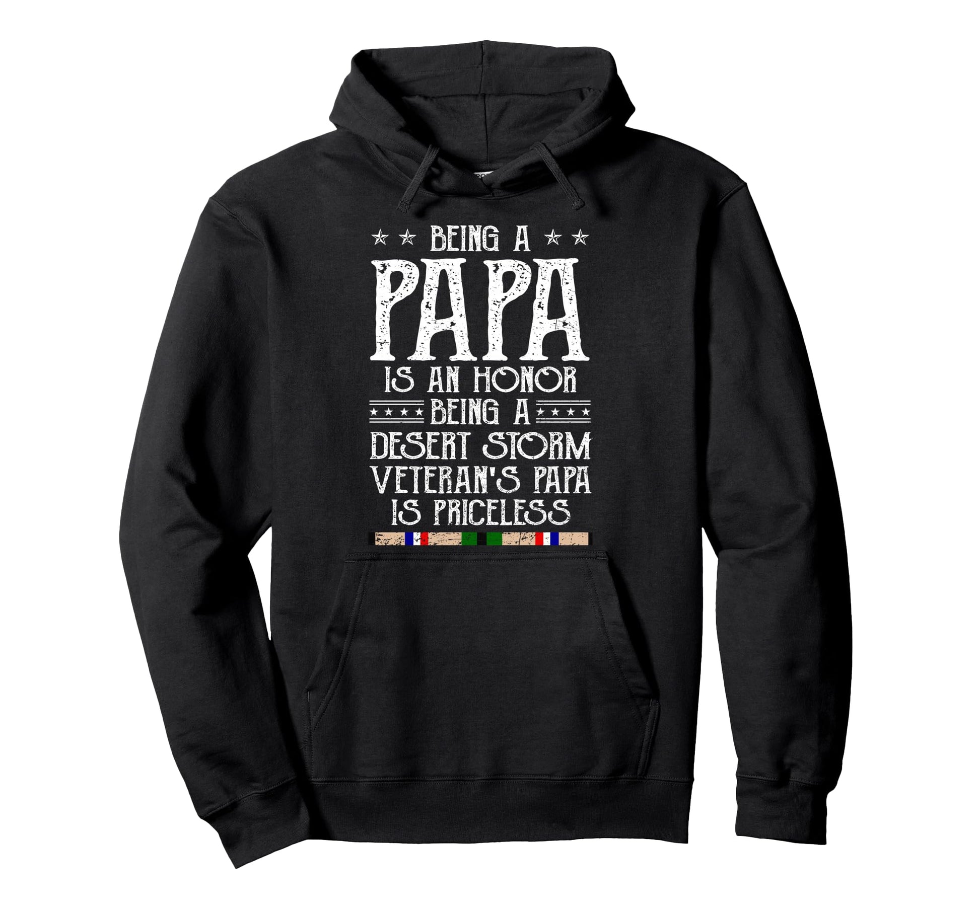 Proud Desert Storm Veteran Papa Gulf War Hoodie - Aesthetic Graphic Unisex - T-Shirt, Sweatshirt, Hoodie