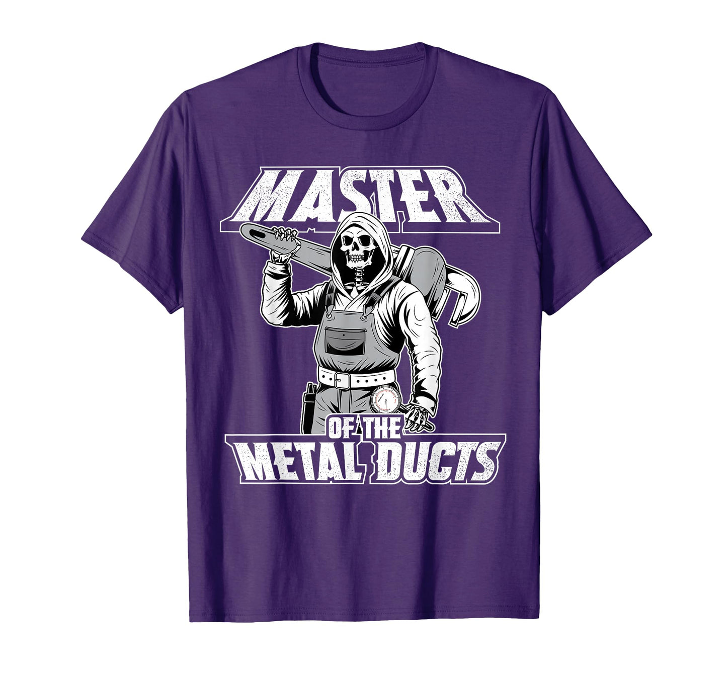 Funny Hvac Technician Master Metal T-Shirt - Novelty Apparel Men Women - T-Shirt, Sweatshirt, Hoodie